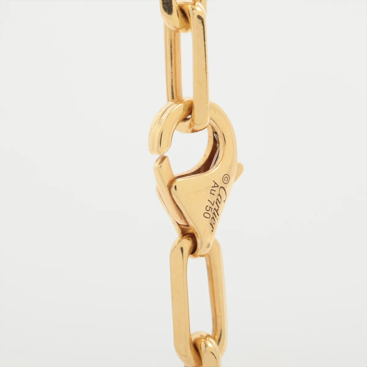 Santos de Cartier Necklace 750 (Yellow Gold) 26.0g TWX651 (Bent clasp) — view 3