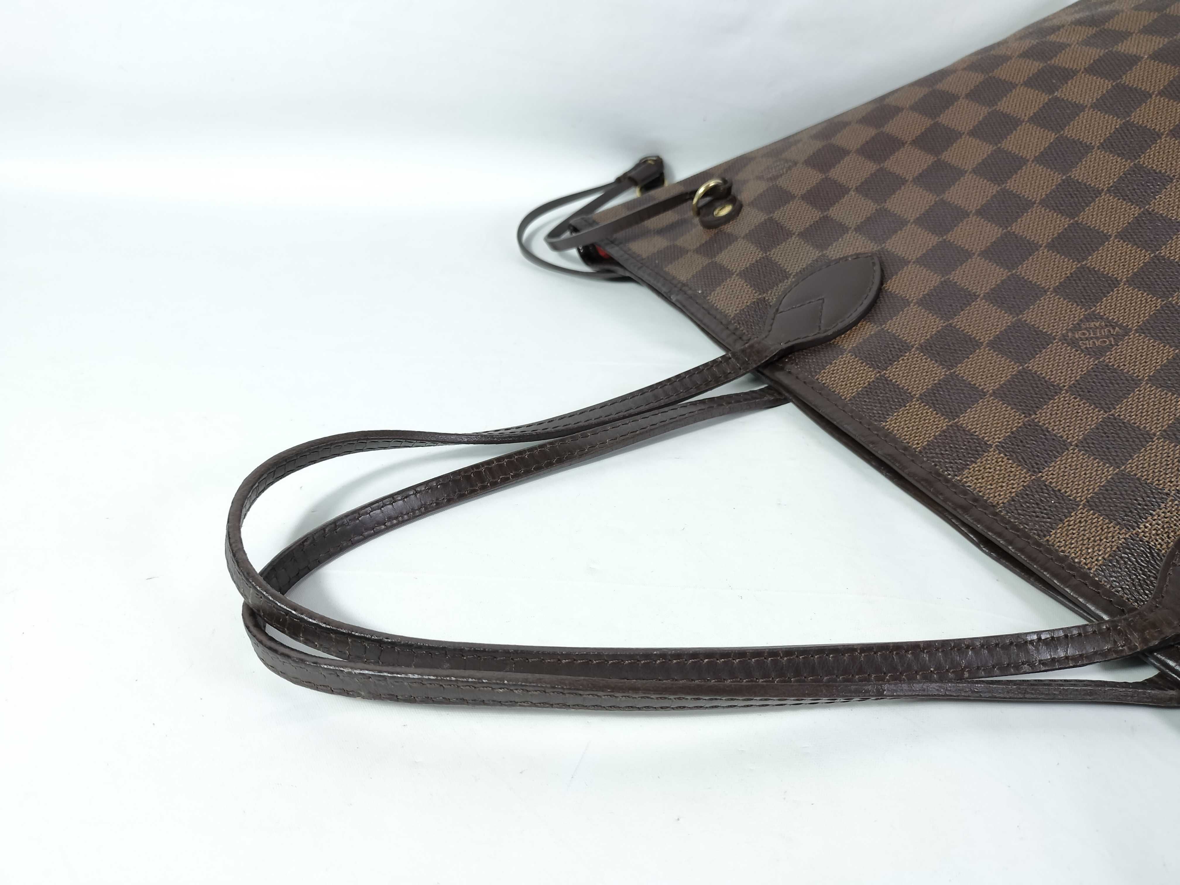 Damier Neverfull N51105 Brown Handbag Tote Bag — view 3