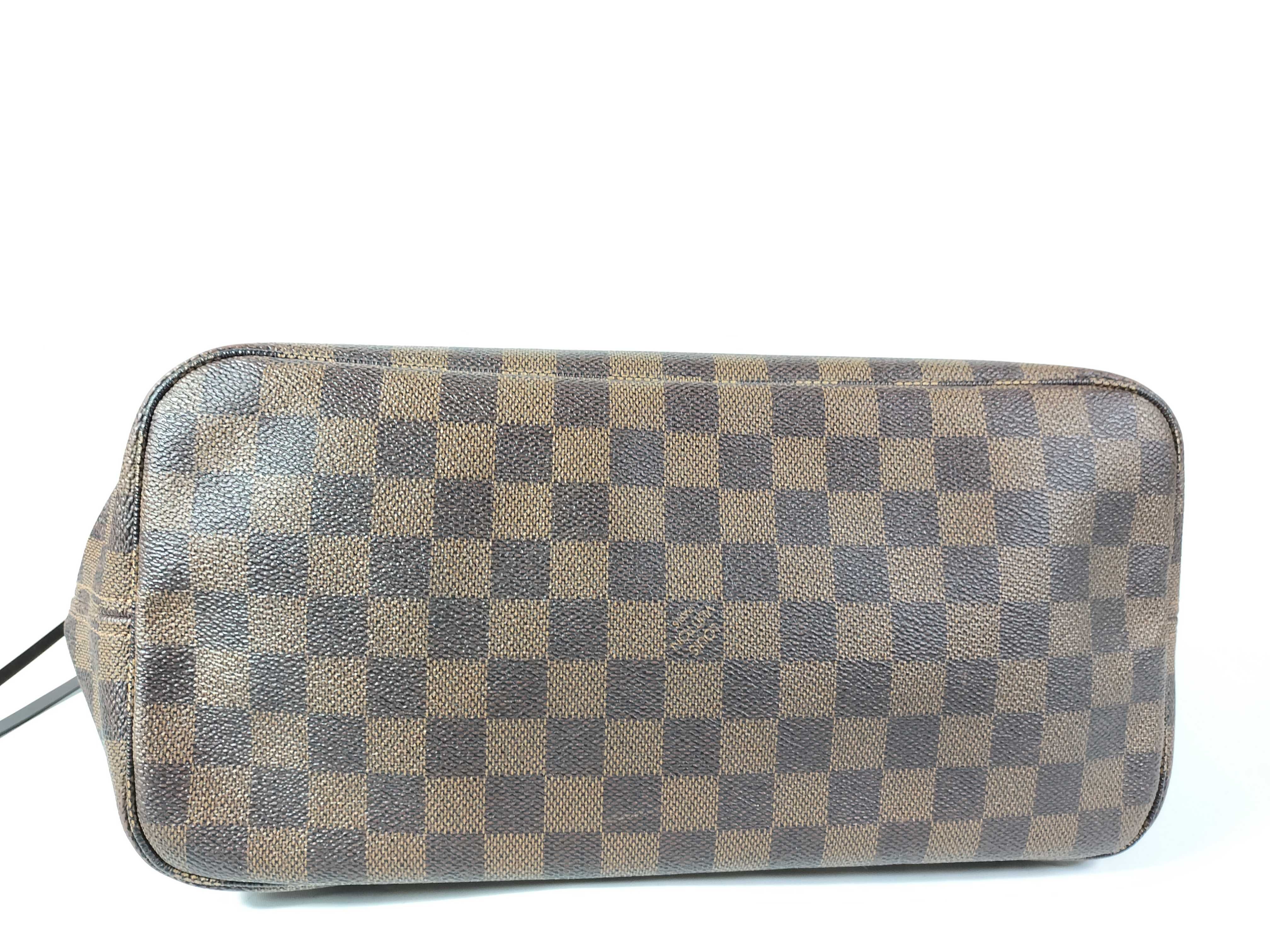 Damier Neverfull N51105 Brown Handbag Tote Bag — view 7