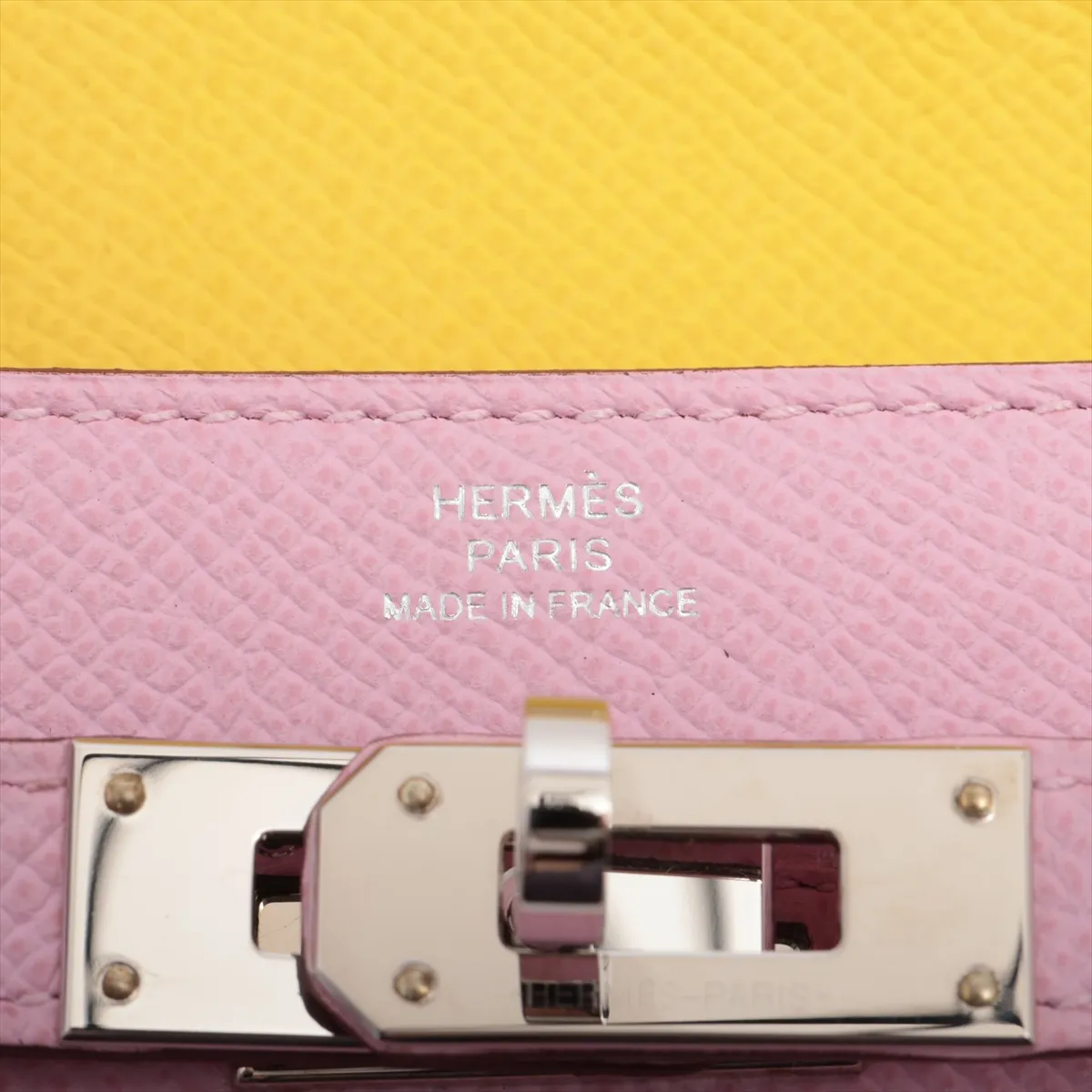 Kelly Wallet Long Verso Vaux Epson Long Wallet Mauve Silvestre Silver Hardware D:2019 — view 9