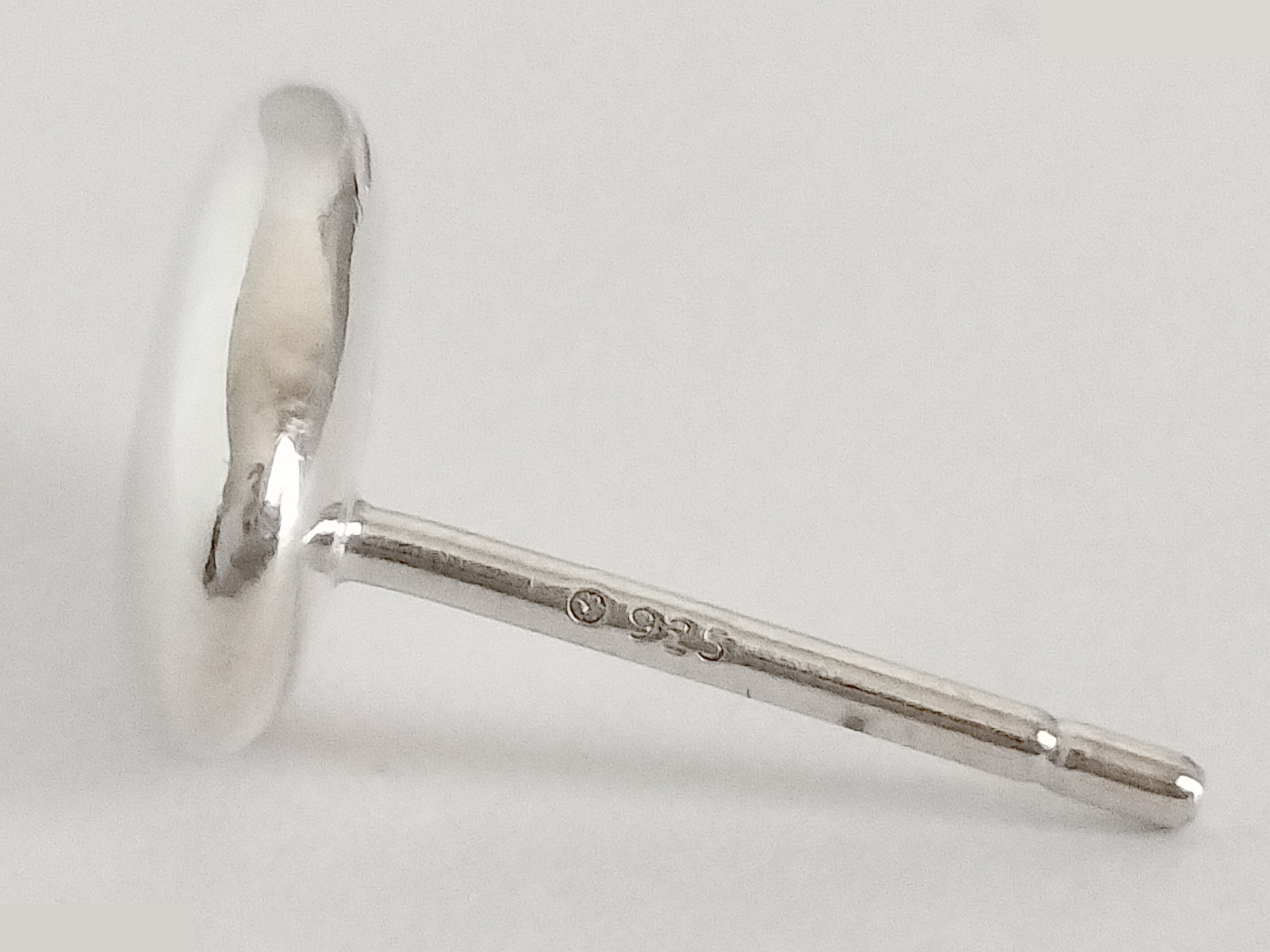 Logo Mini 925/2.6g Silver Earrings — view 5