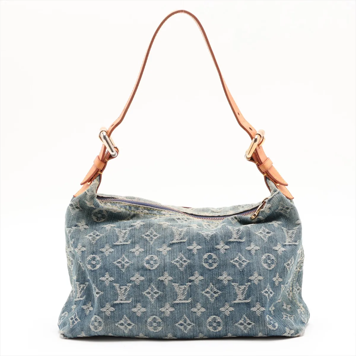 Monogram Denim Baggy PM M95049 FL0076 Blue — view 2
