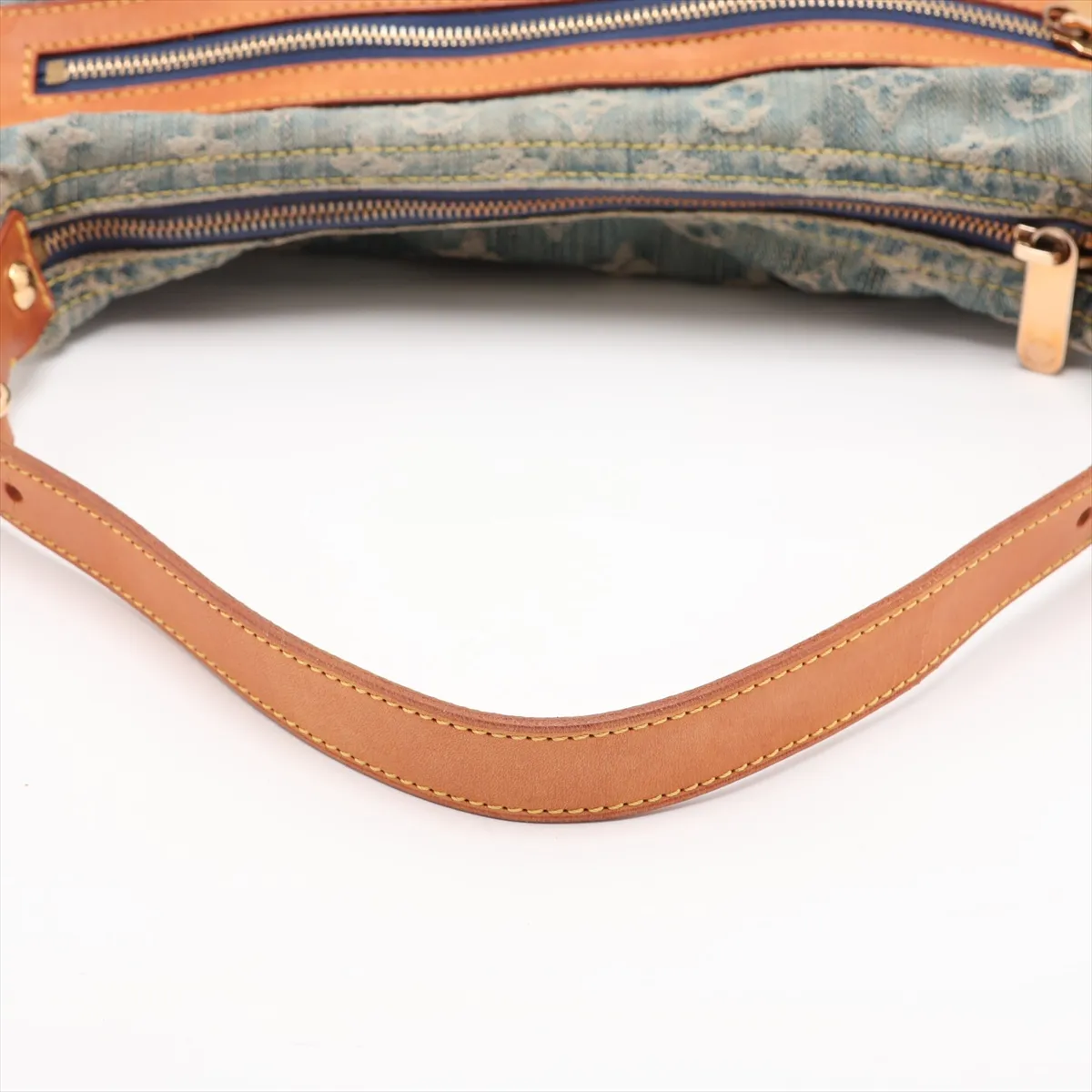 Monogram Denim Baggy PM M95049 FL0076 Blue — view 5