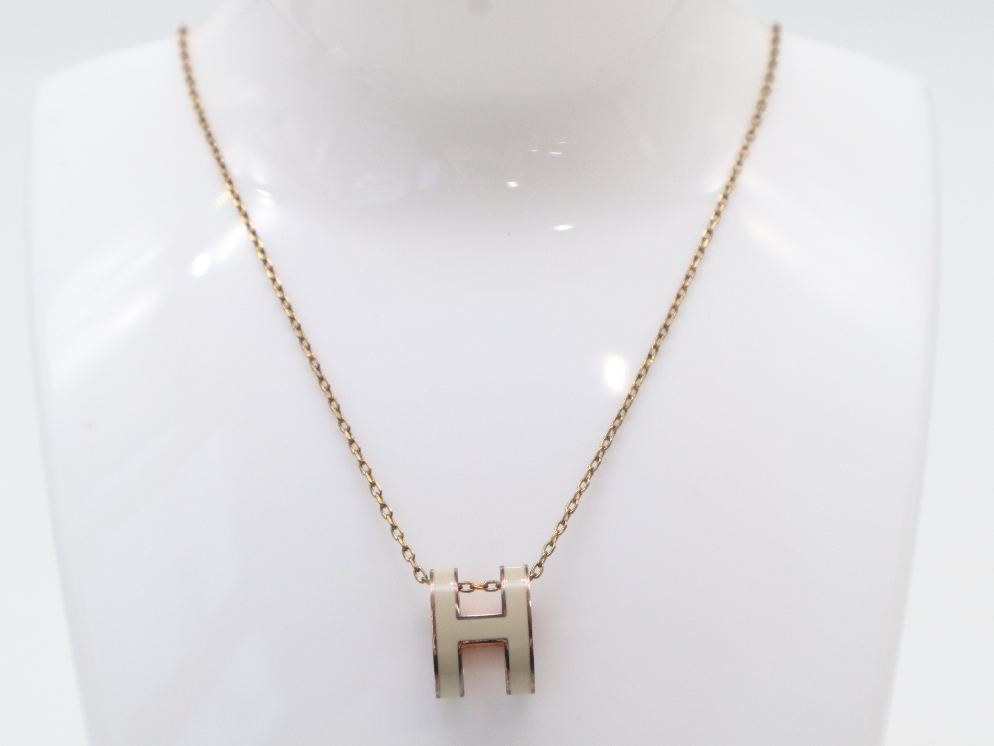 Pop H Necklace GP Necklace — view 3