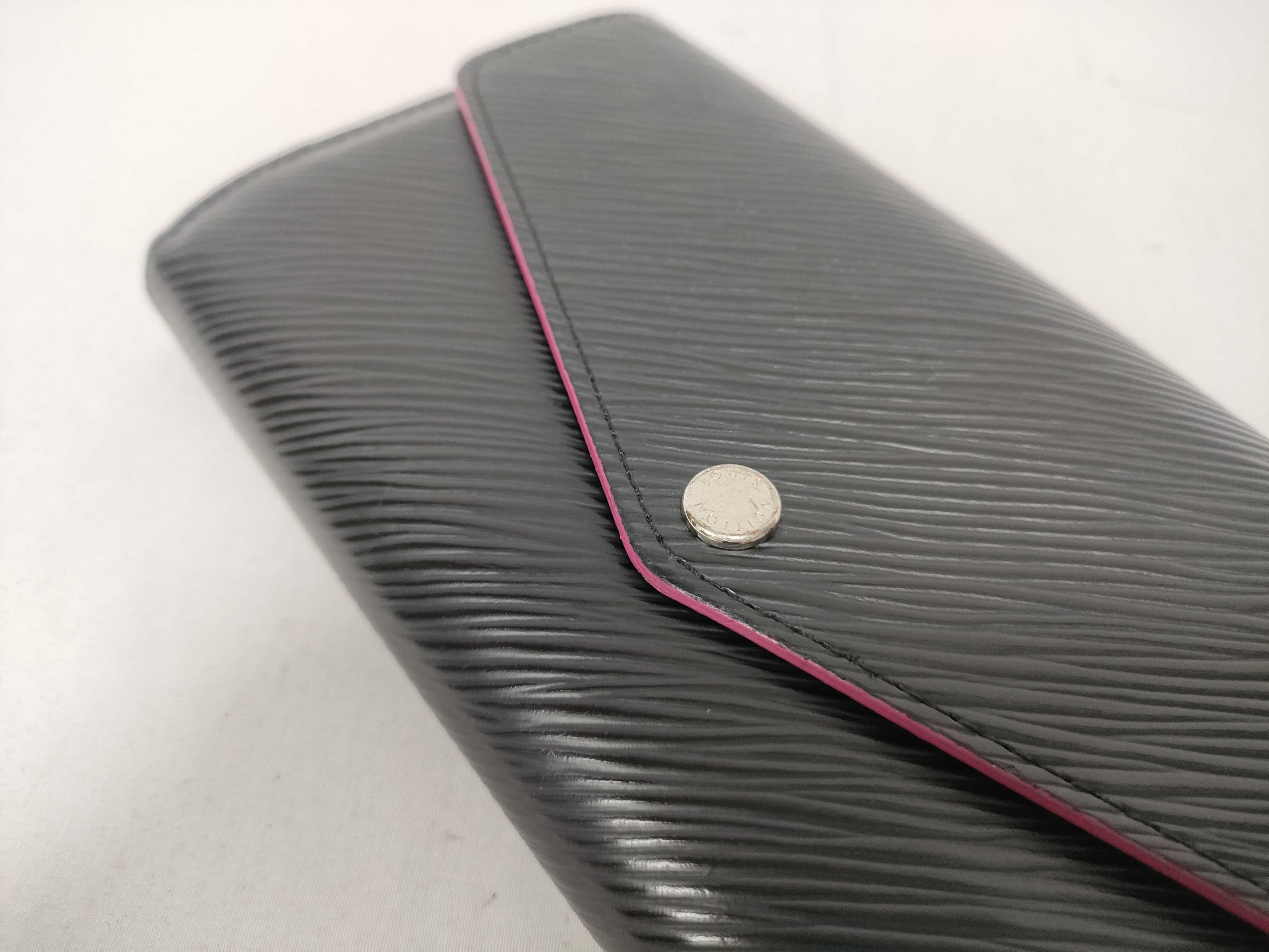Epi Leather Black Wallet — view 3