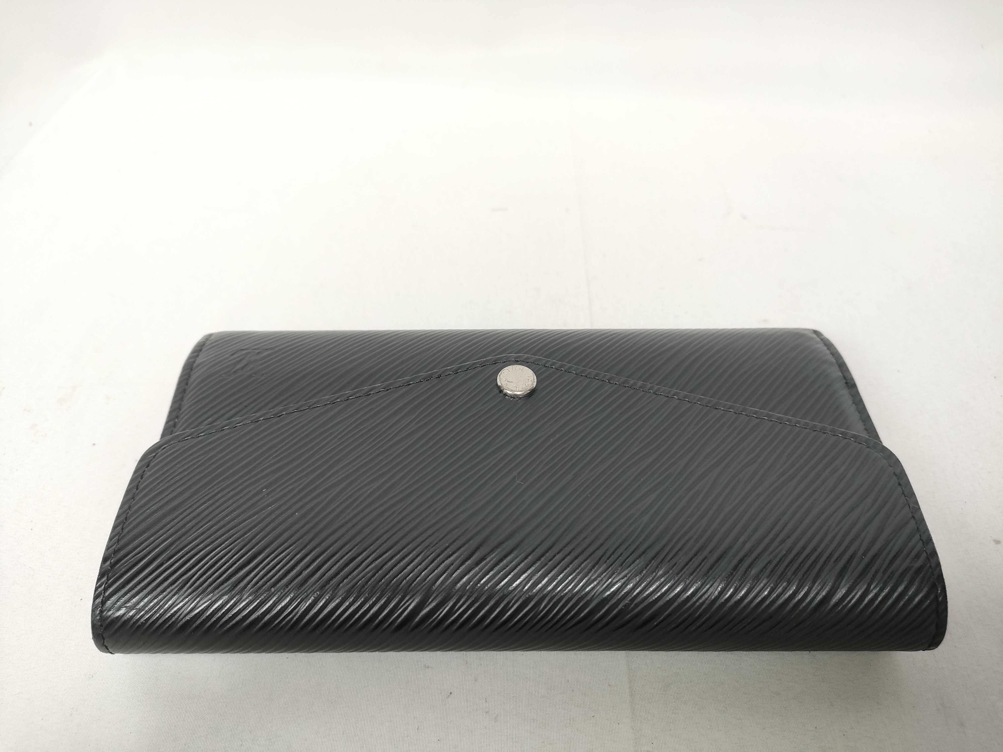 Epi Leather Black Wallet — view 8