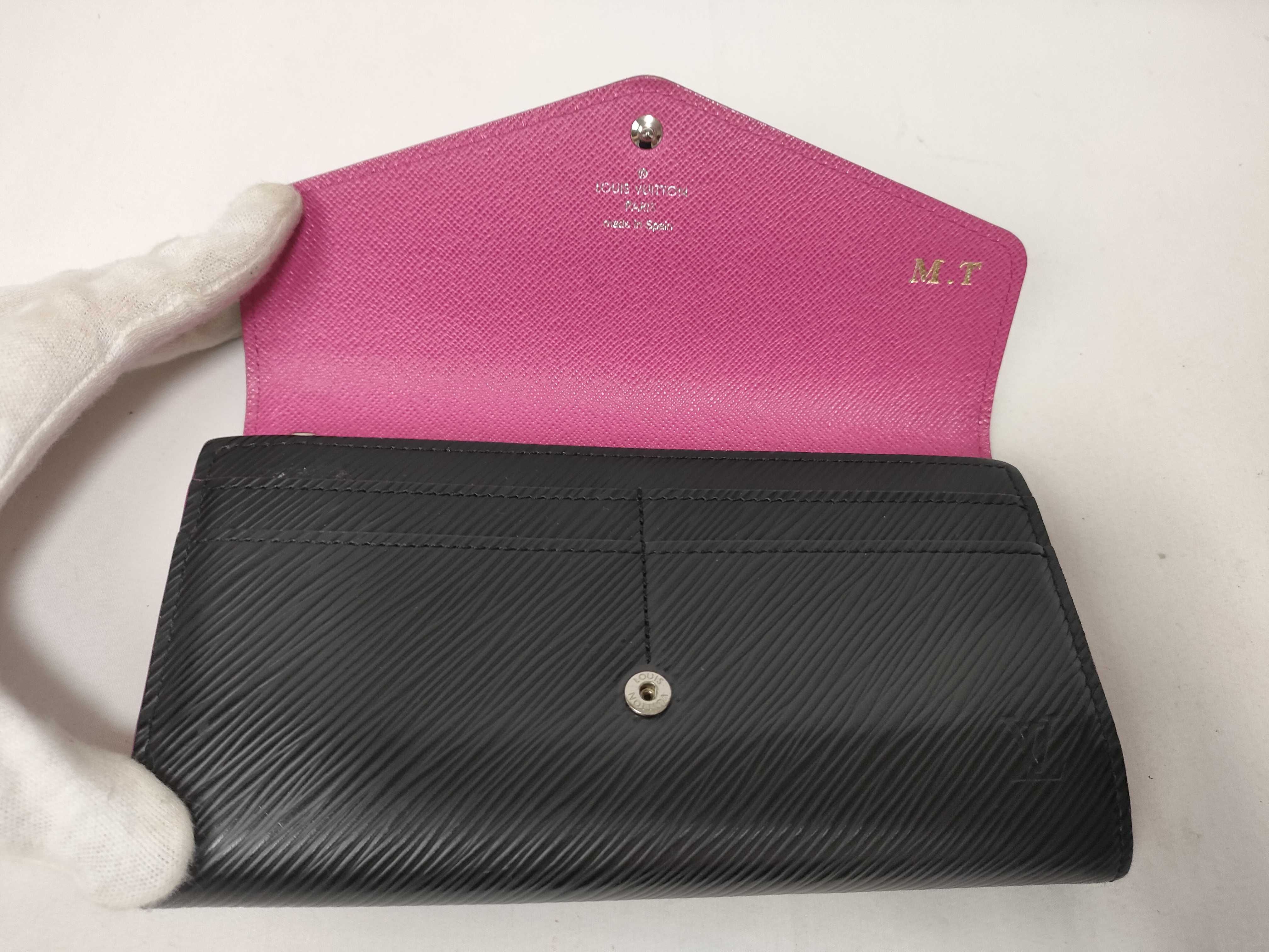 Epi Leather Black Wallet — view 9