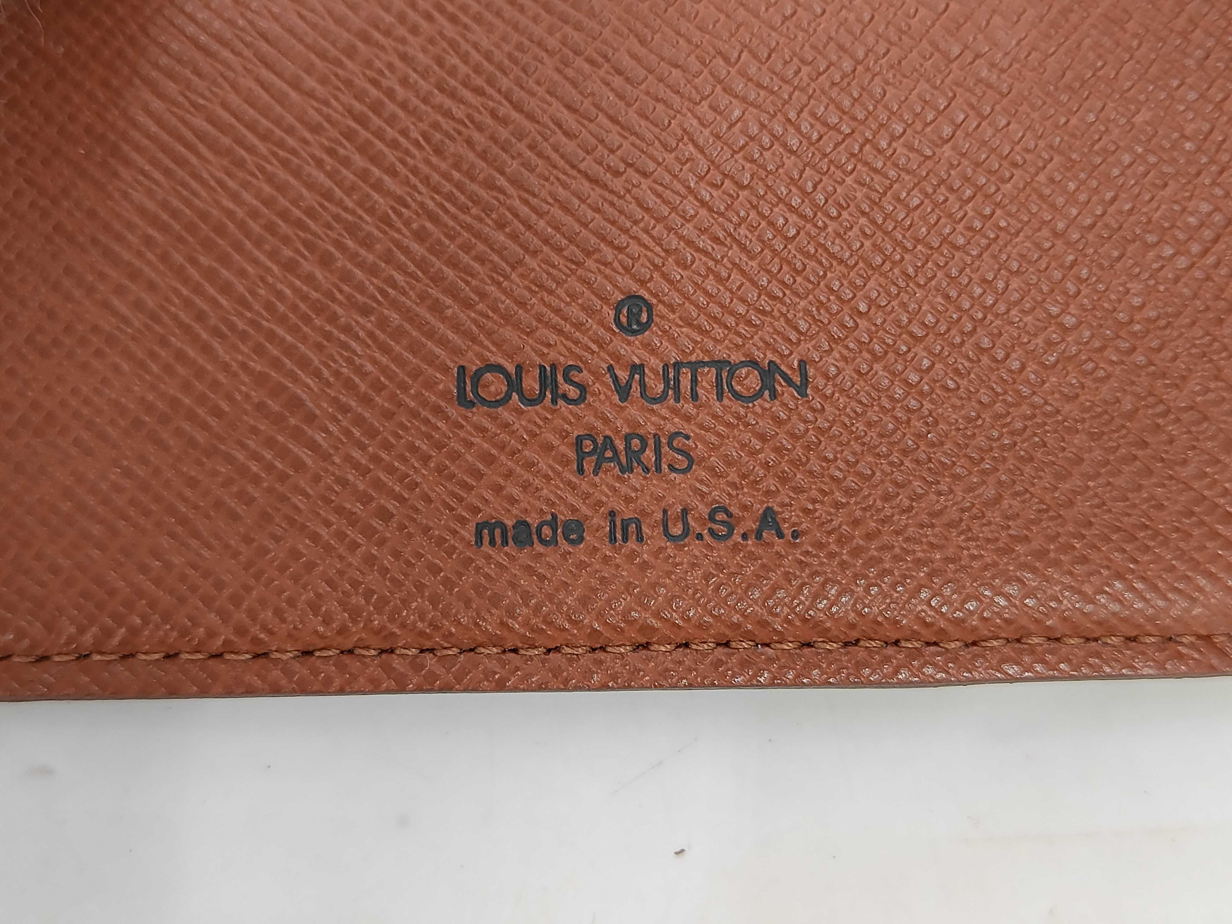 Monogram Louis Vuitton Monogram Portefeuille Cartes Crédit Monnaie SD1020 Wallet — view 12