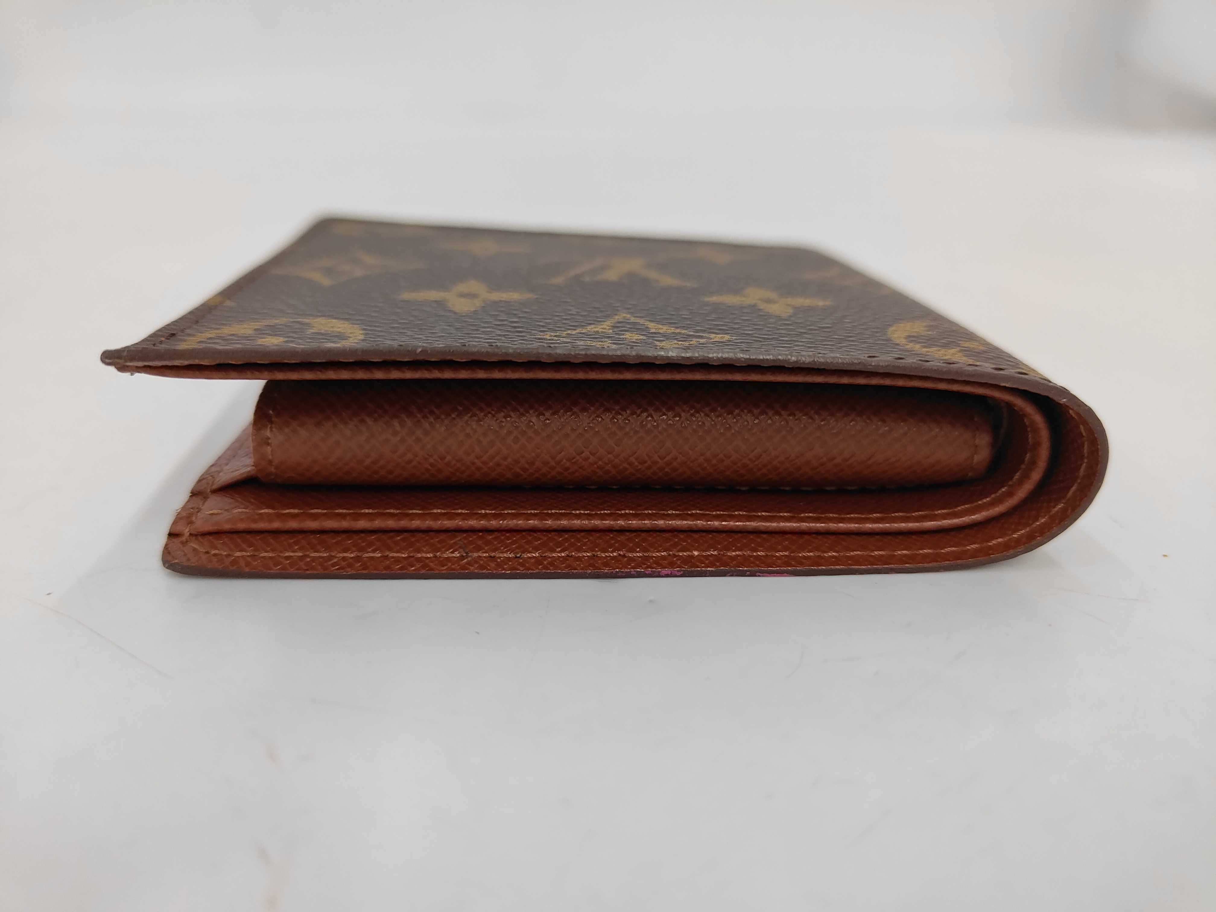 Monogram Louis Vuitton Monogram Portefeuille Cartes Crédit Monnaie SD1020 Wallet — view 6