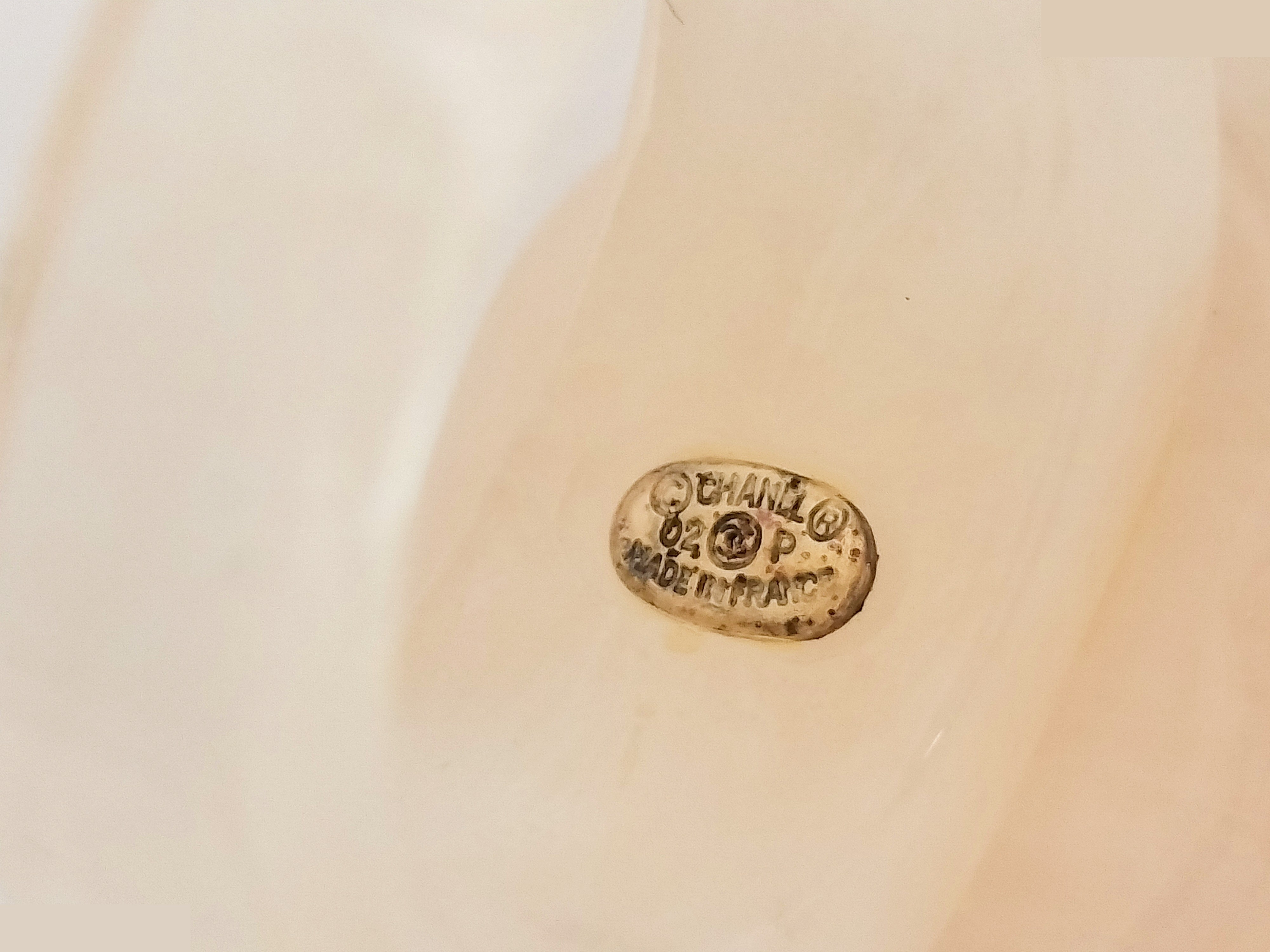 Coco Camellia Plastic Ring, Size #12.5 — view 2