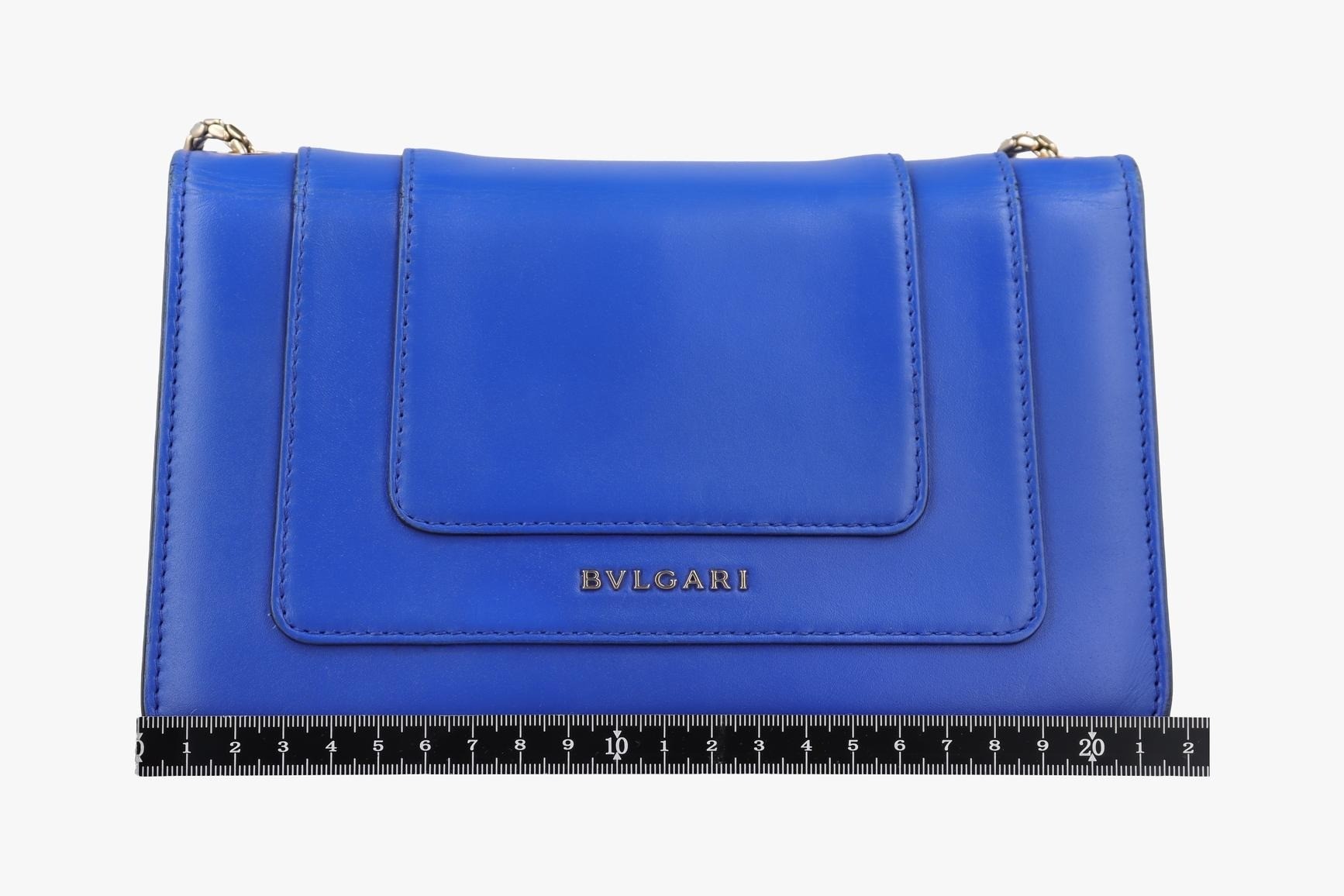 Serpenti Forever Leather Blue — view 2