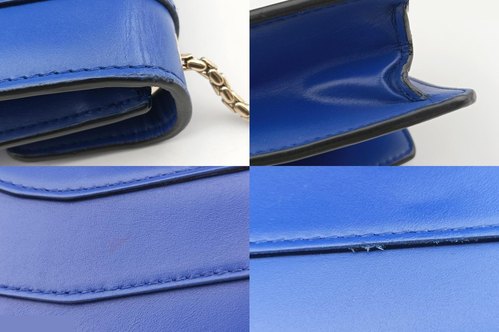 Serpenti Forever Leather Blue — view 11