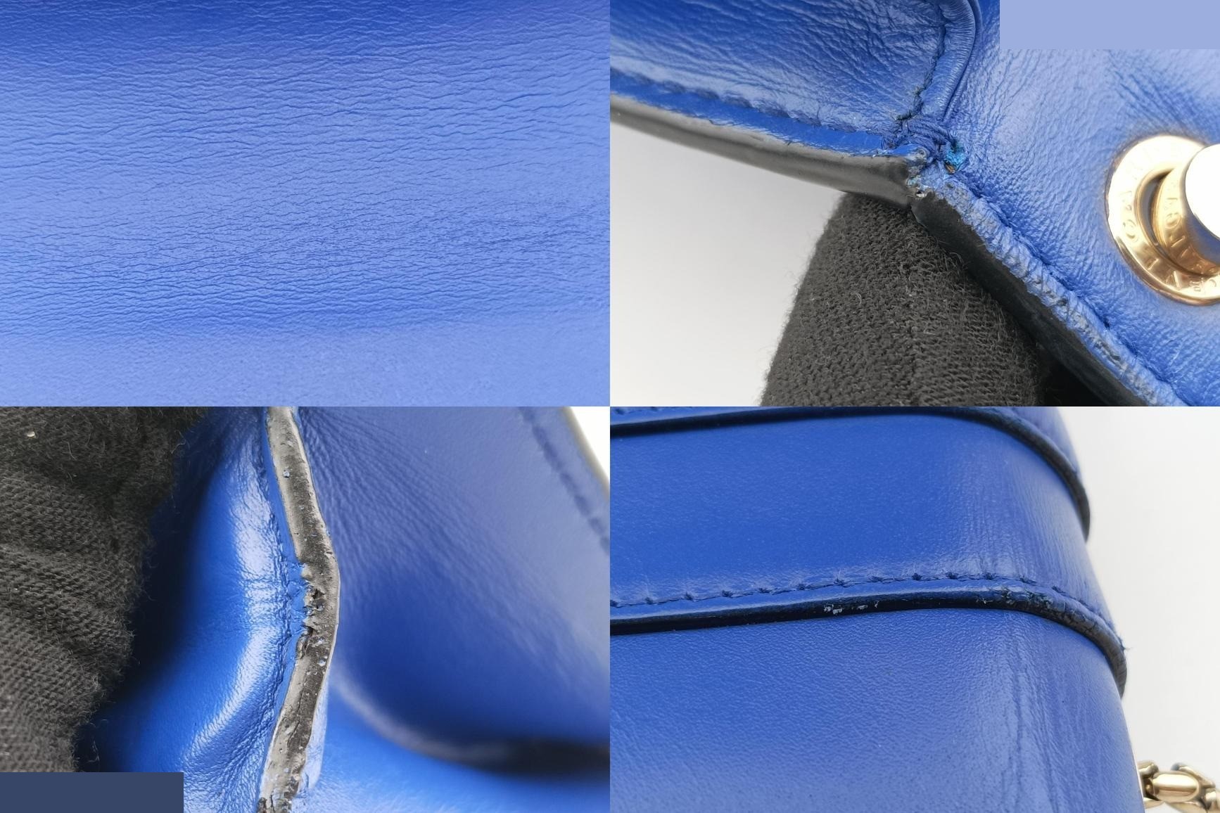 Serpenti Forever Leather Blue — view 10