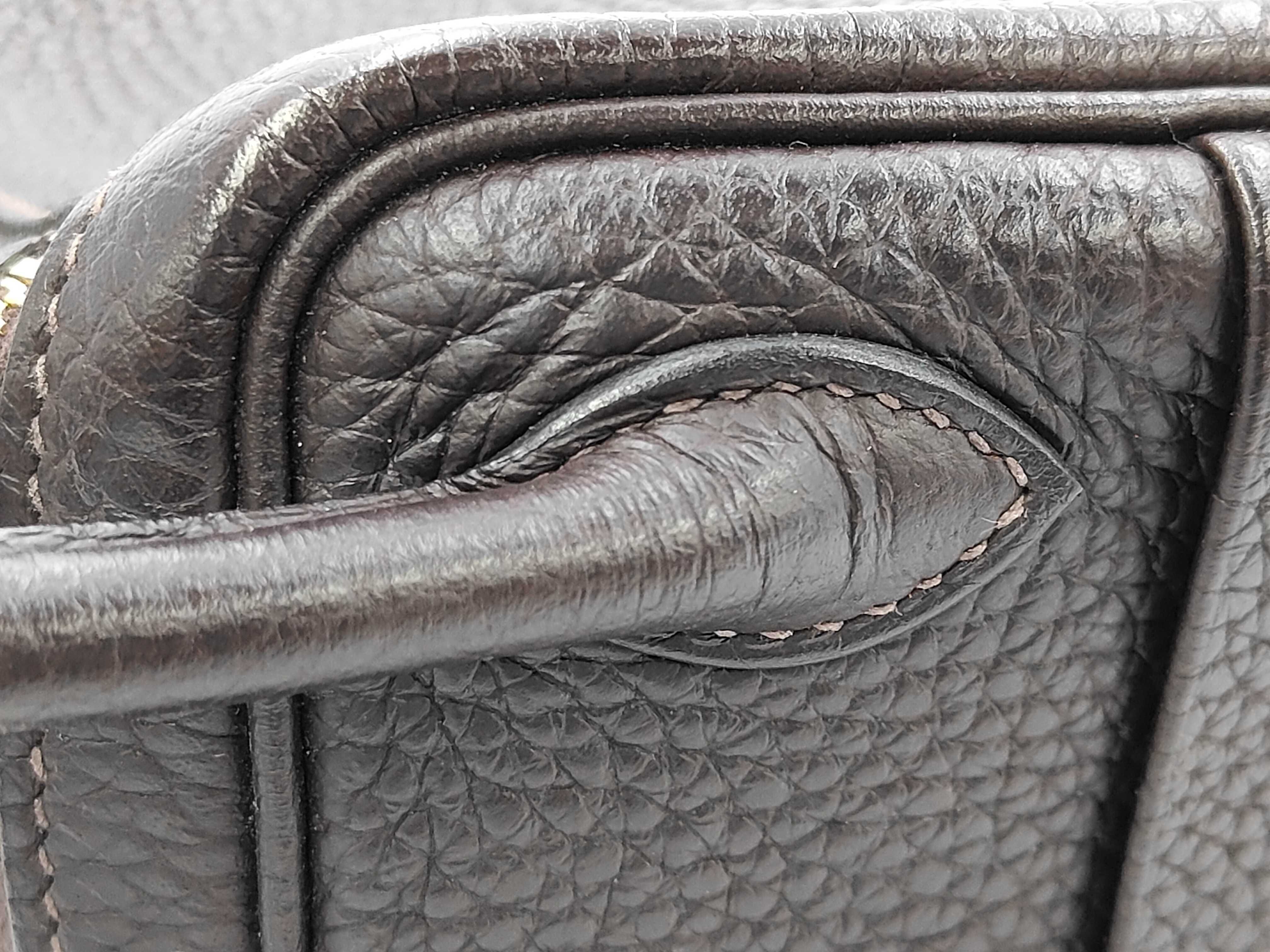 Lindy Mini Shoulder Bag, Z Stamp, Taurillon Clemence Leather, Rouge Sellier — view 6