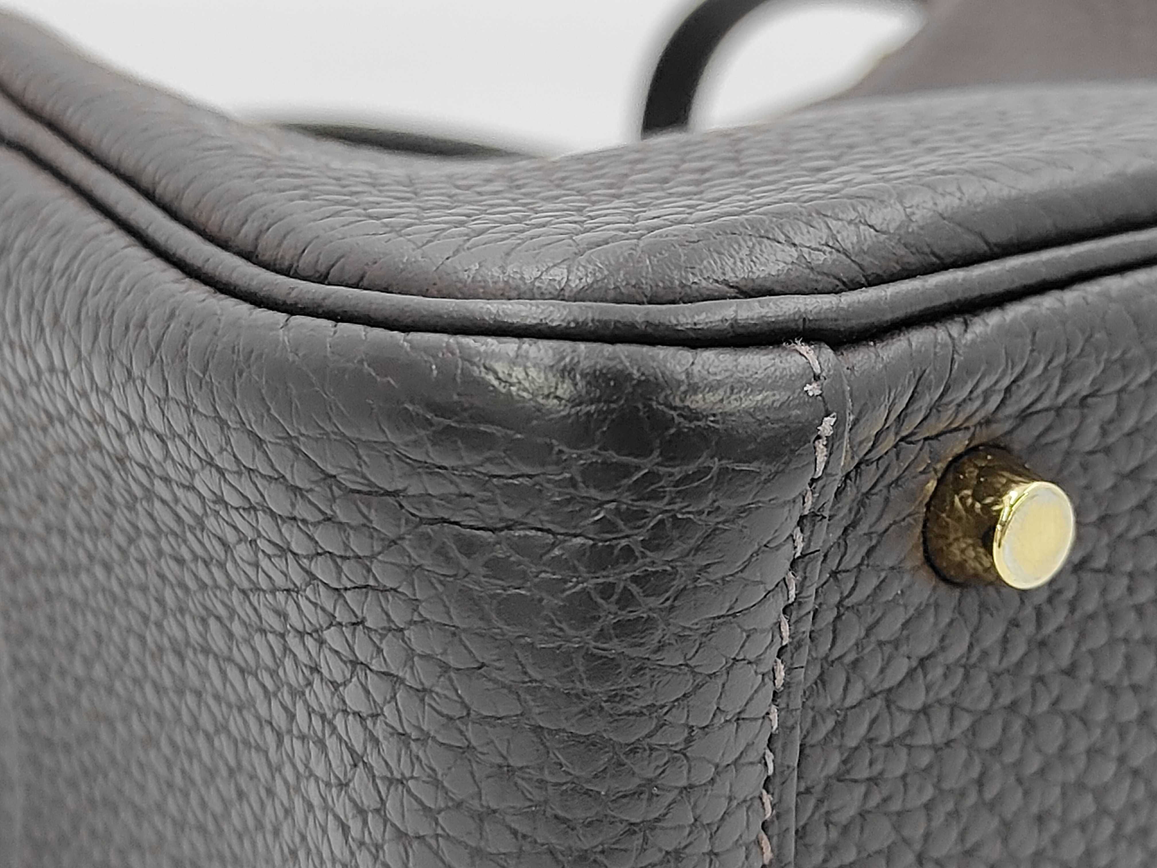 Lindy Mini Shoulder Bag, Z Stamp, Taurillon Clemence Leather, Rouge Sellier — view 8