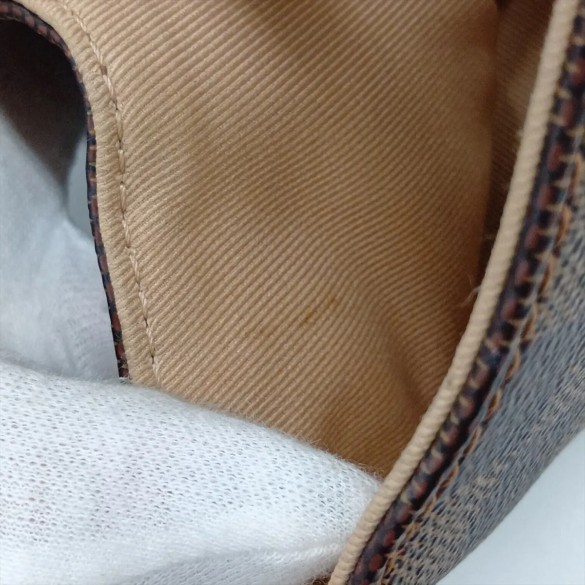 Damier Clapton Backpack N42259 SR2199 Brown x Beige (RFID detected) — view 13