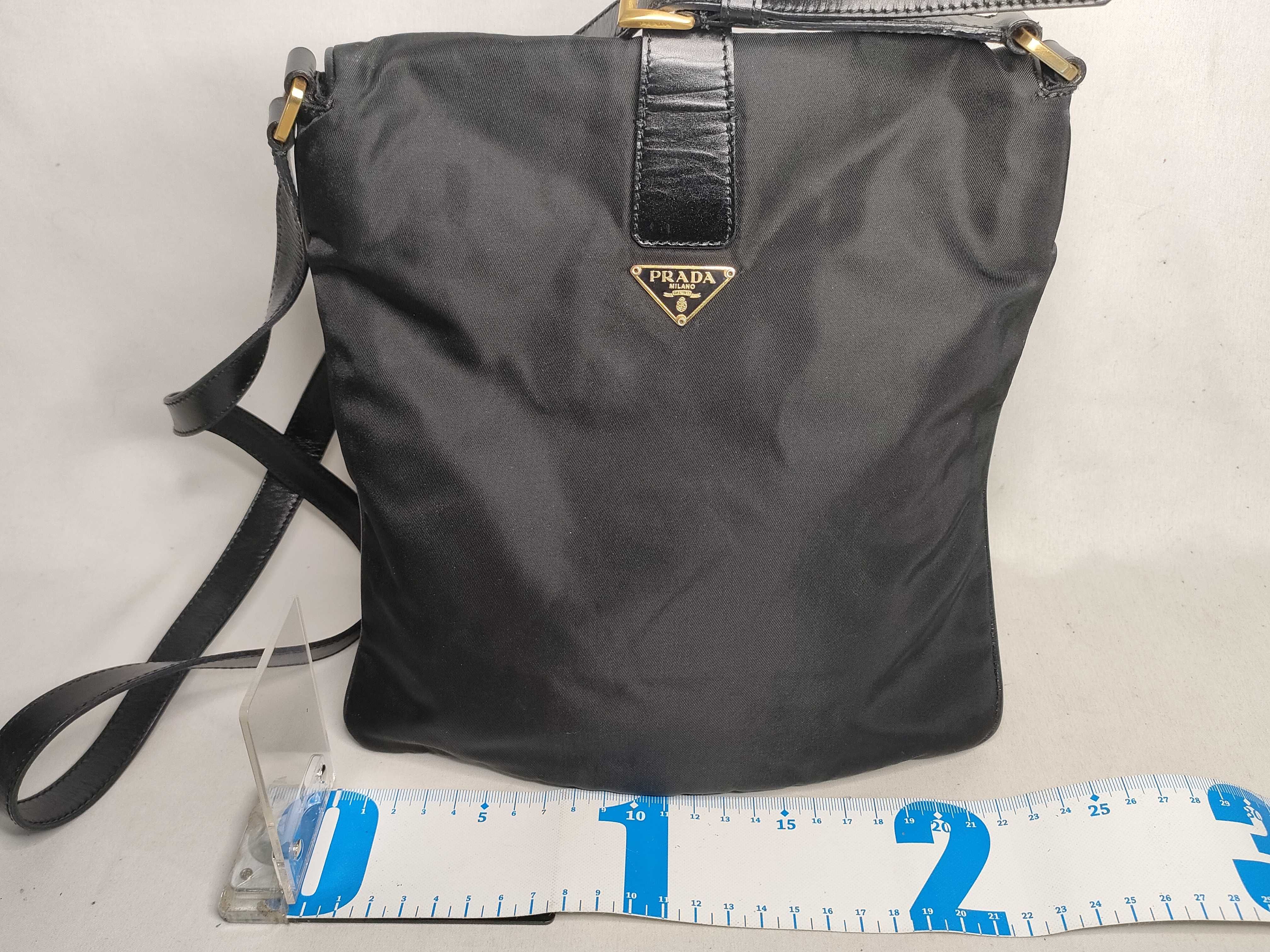 Nylon Prada Tessuto Nylon Shoulder Bag Black Shoulder Bag — view 2