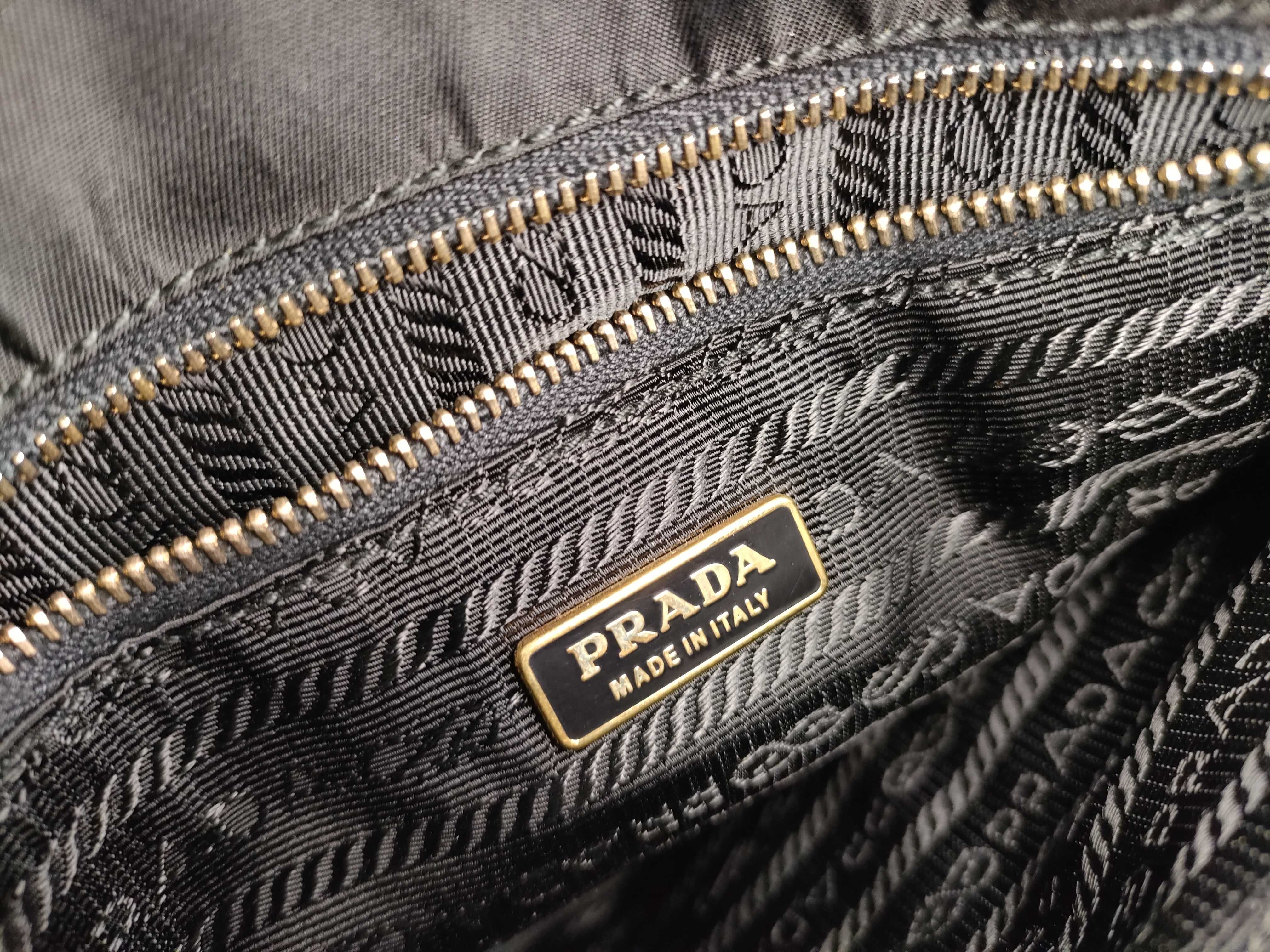 Nylon Prada Tessuto Nylon Shoulder Bag Black Shoulder Bag — view 11