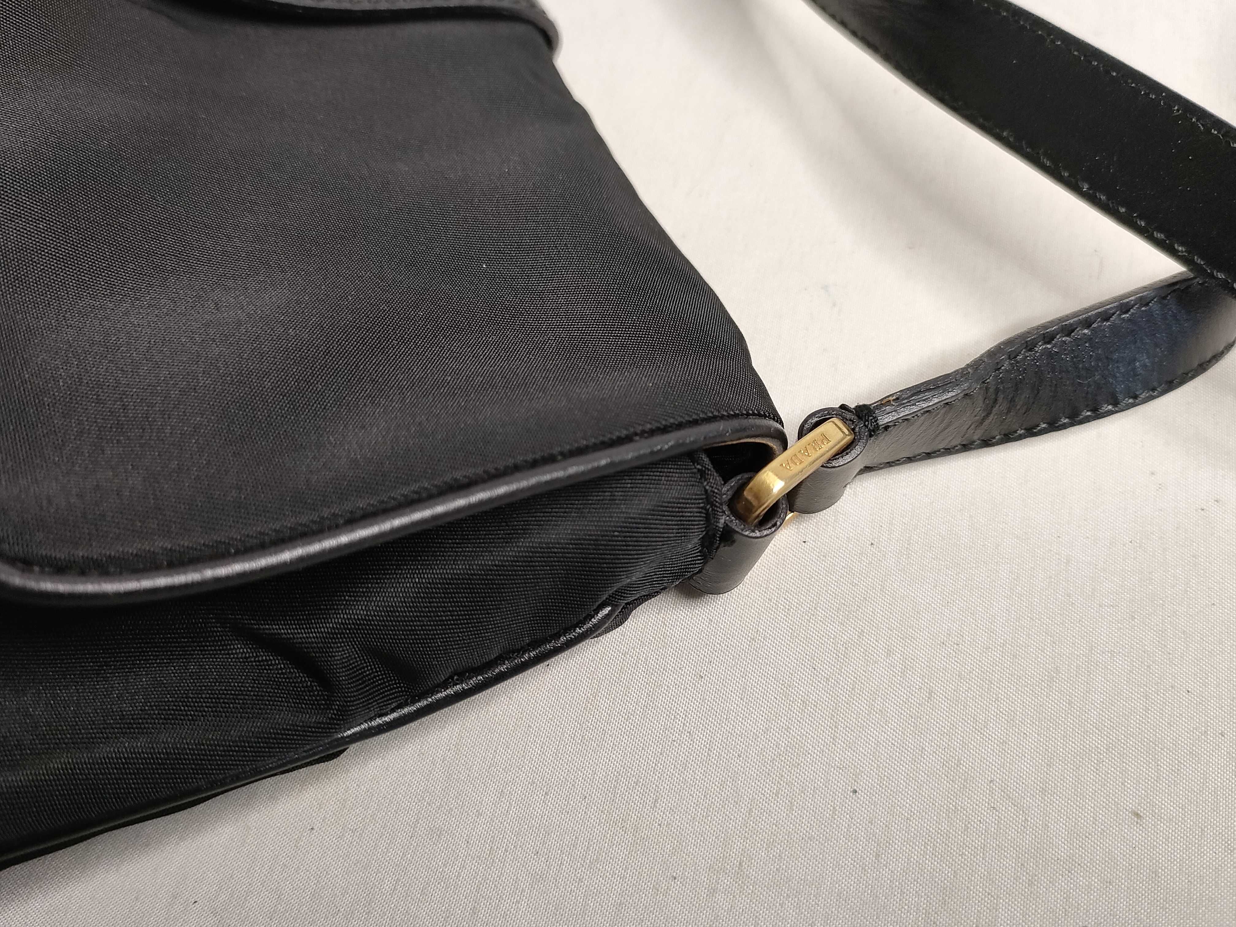 Nylon Prada Tessuto Nylon Shoulder Bag Black Shoulder Bag — view 5