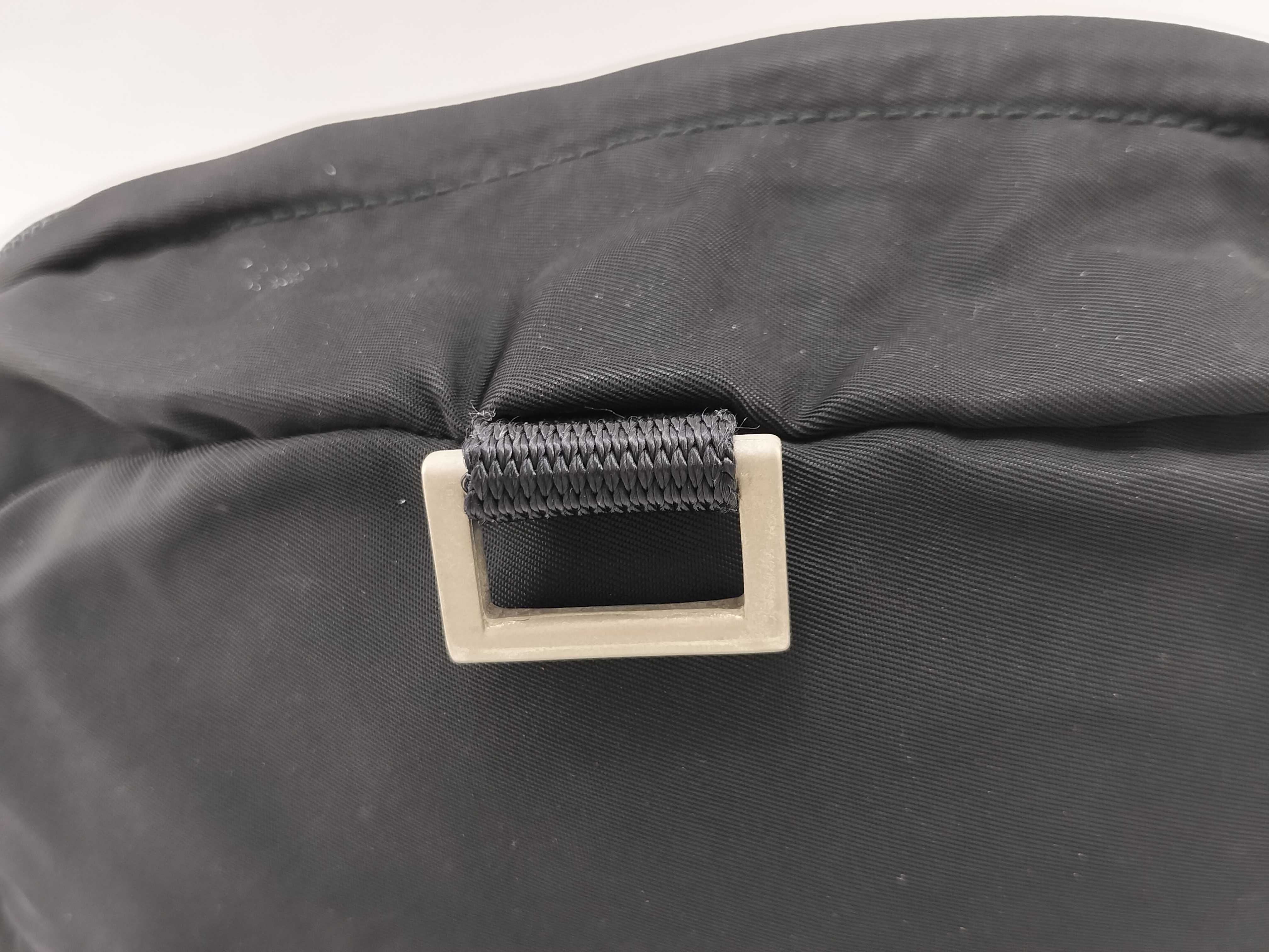 Nylon Prada Mini Waist Pouch Black Waist Bag — view 4