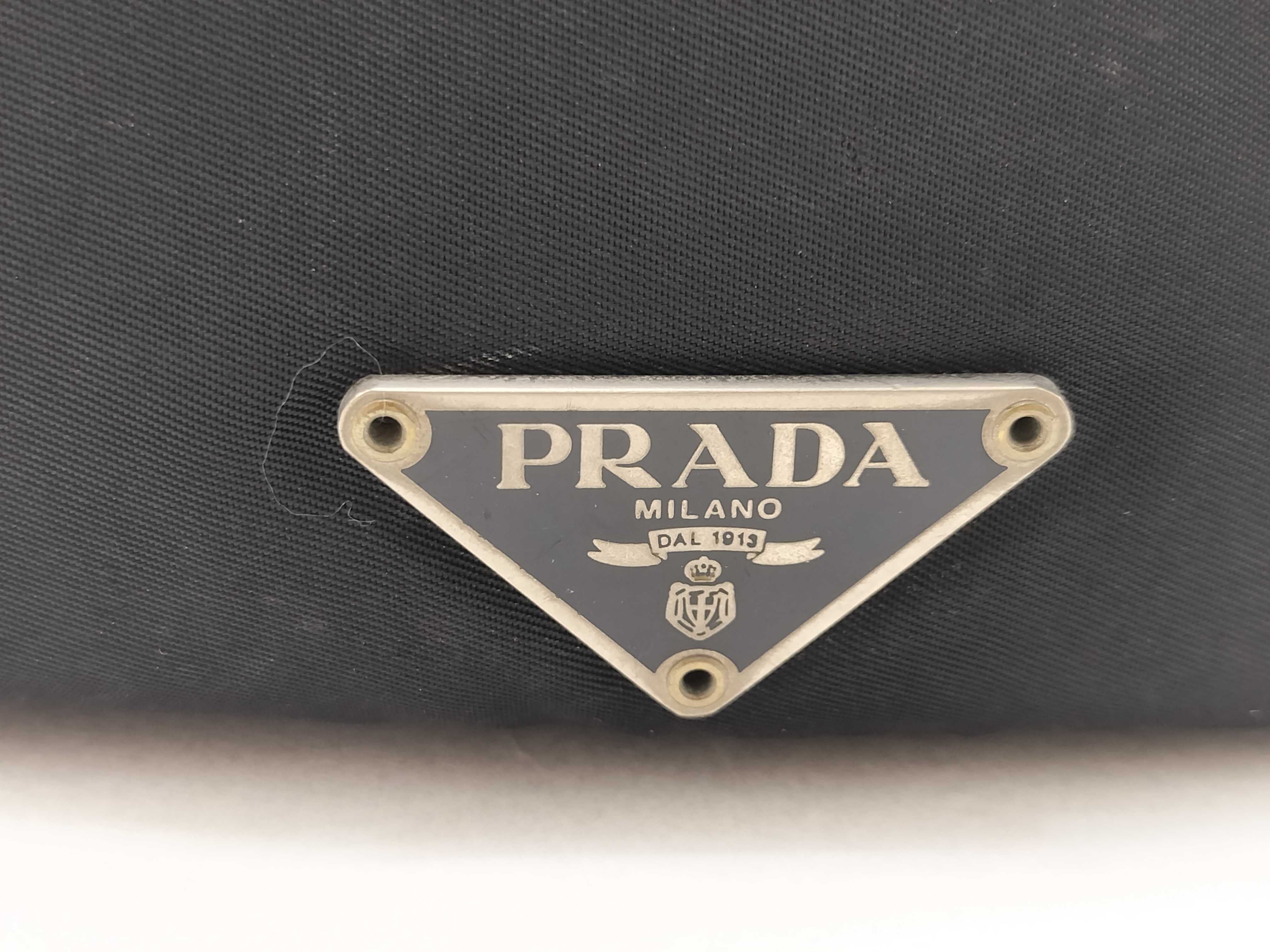 Nylon Prada Mini Waist Pouch Black Waist Bag — view 5