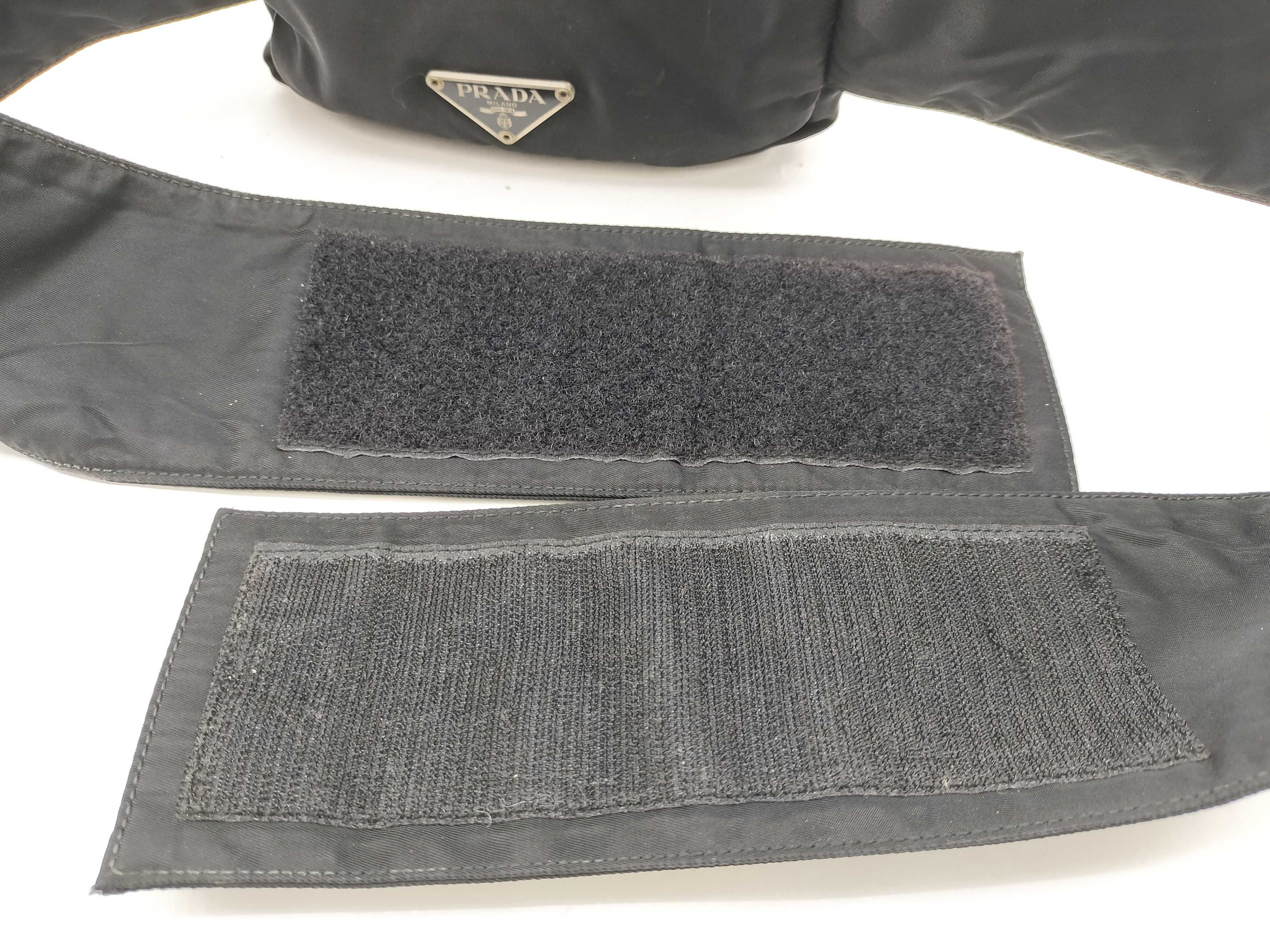 Nylon Prada Mini Waist Pouch Black Waist Bag — view 7