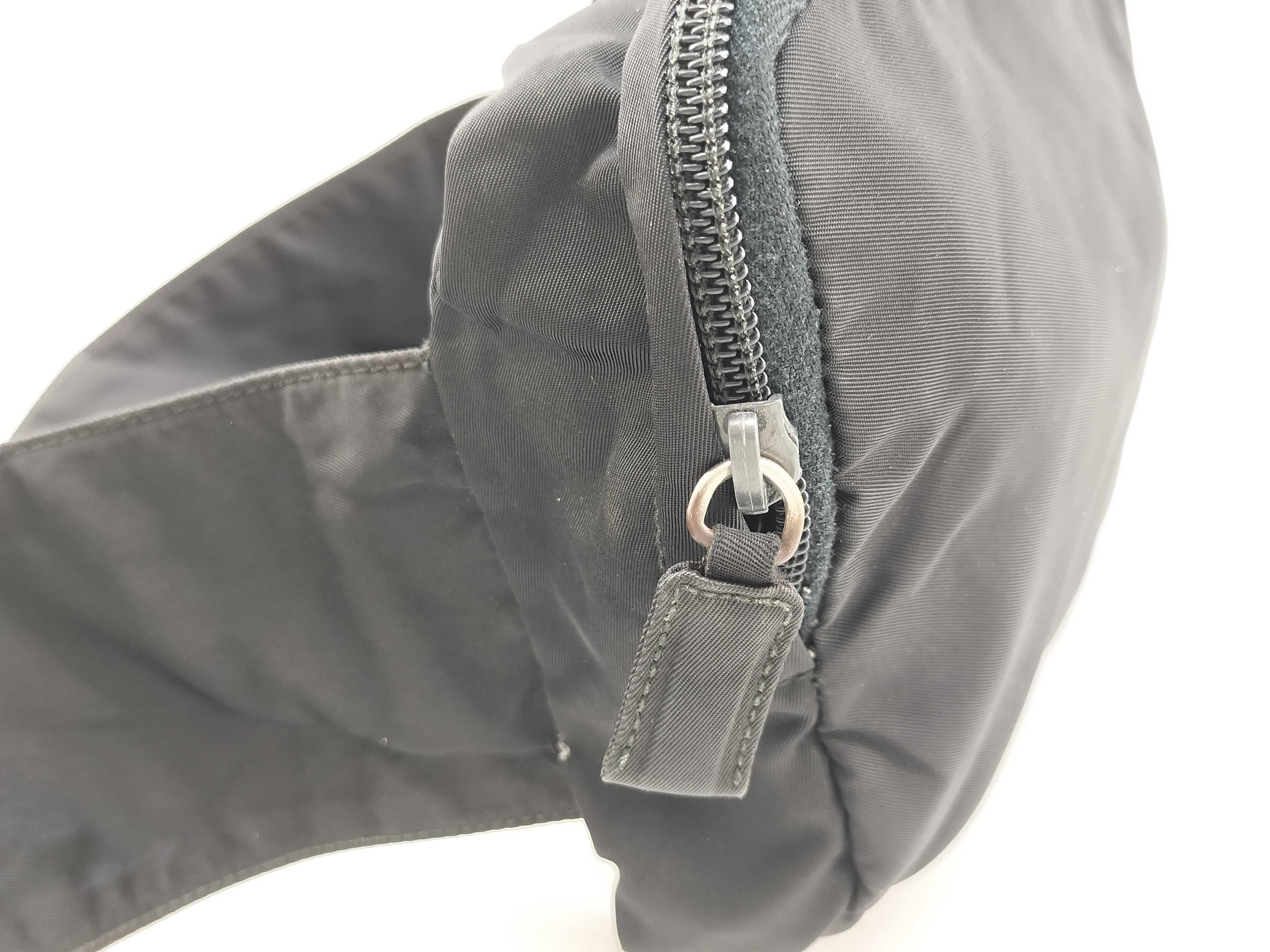 Nylon Prada Mini Waist Pouch Black Waist Bag — view 8