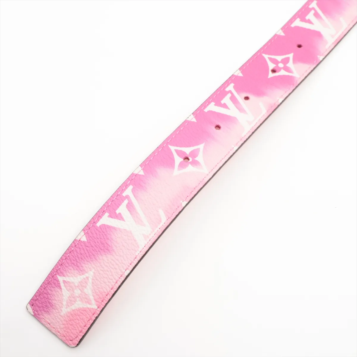 M0258W LV Escal Suntulle LV Iconic Belt PVC Pink x Red — view 3