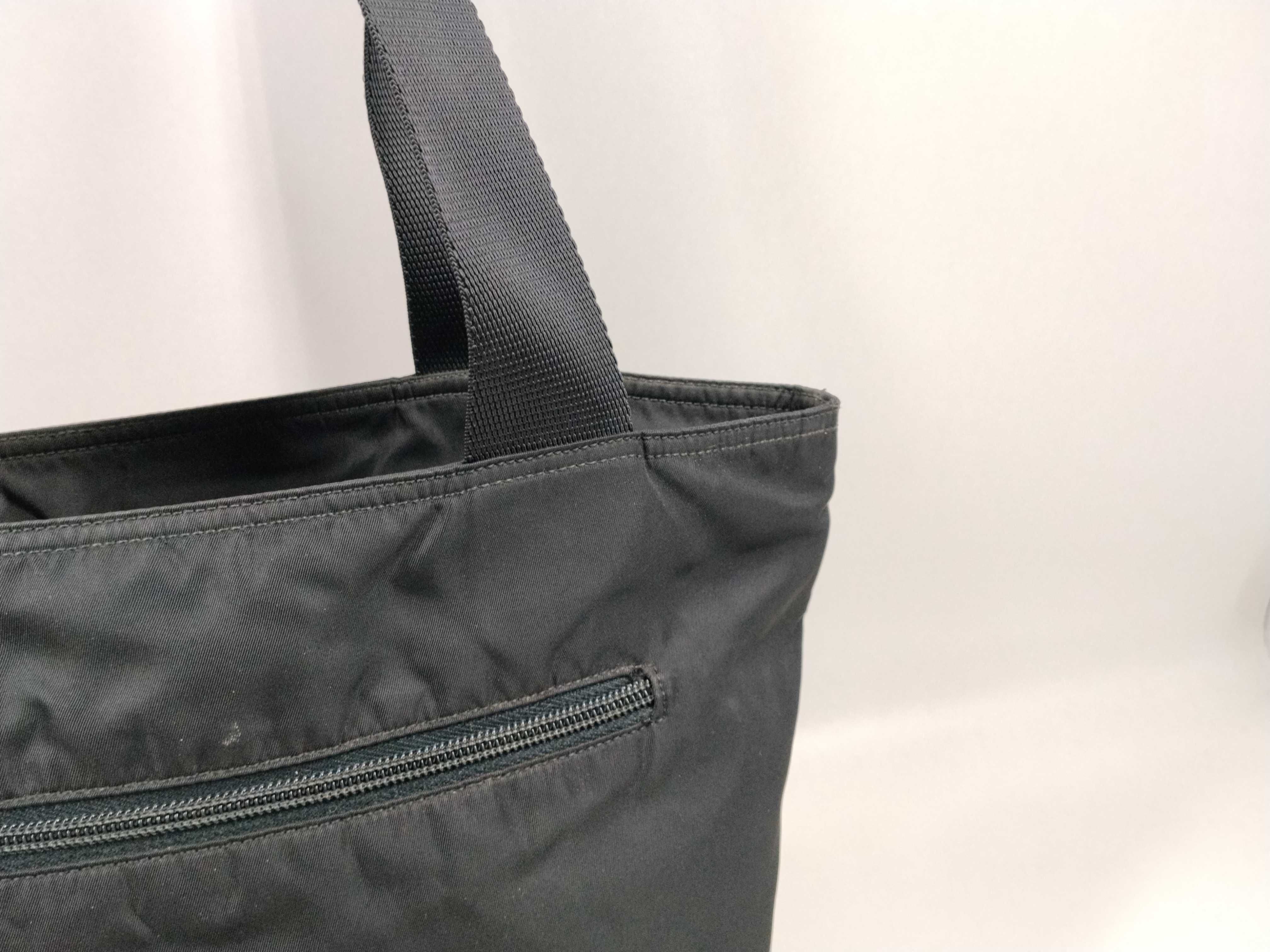 Nylon Tote Bag (Black) — view 3