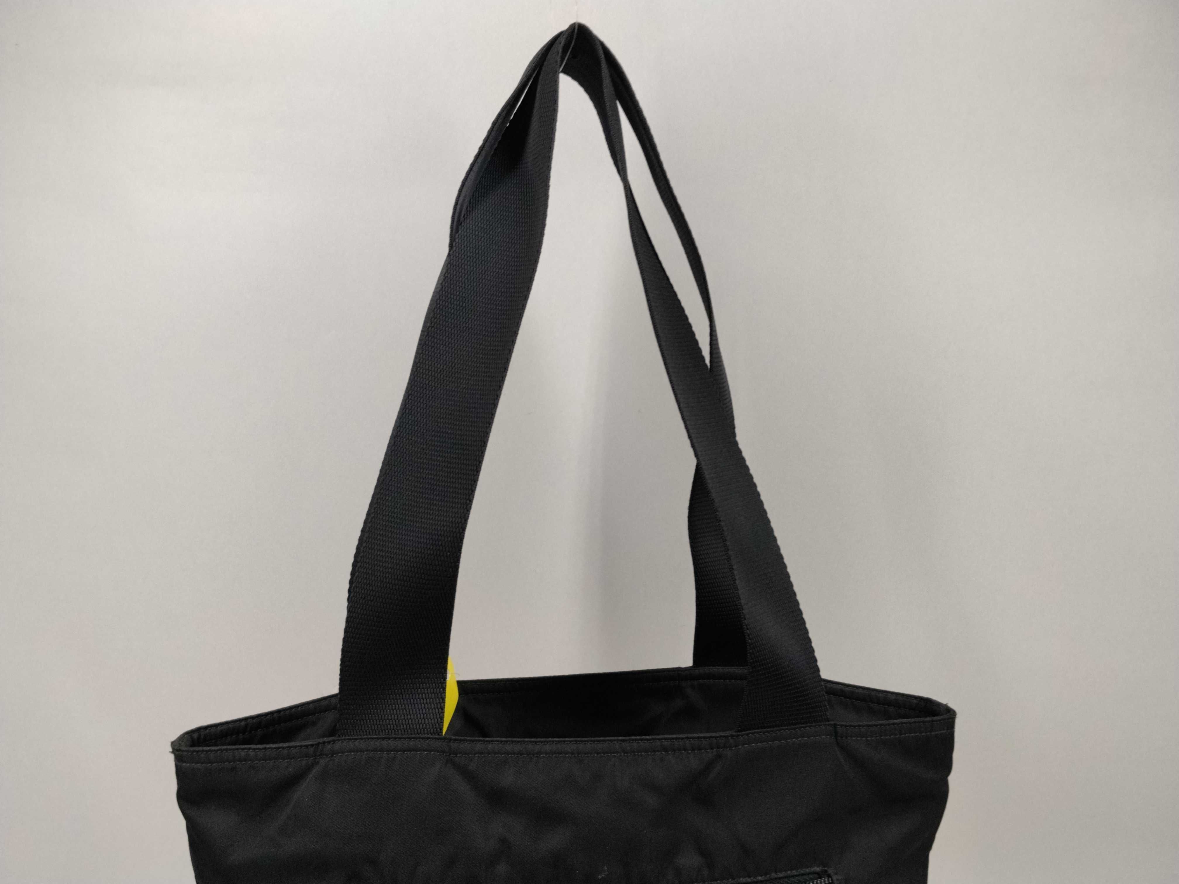 Nylon Tote Bag (Black) — view 4