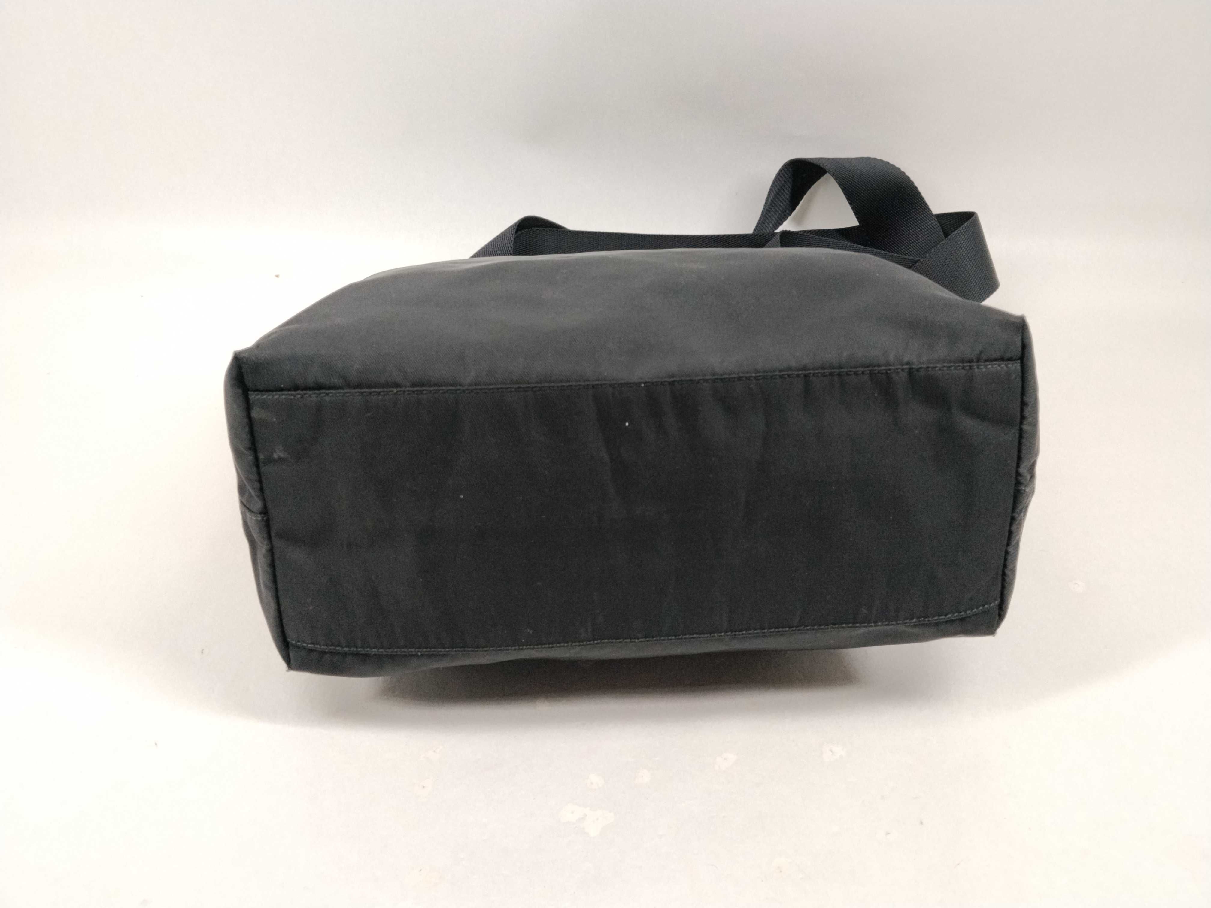 Nylon Tote Bag (Black) — view 7