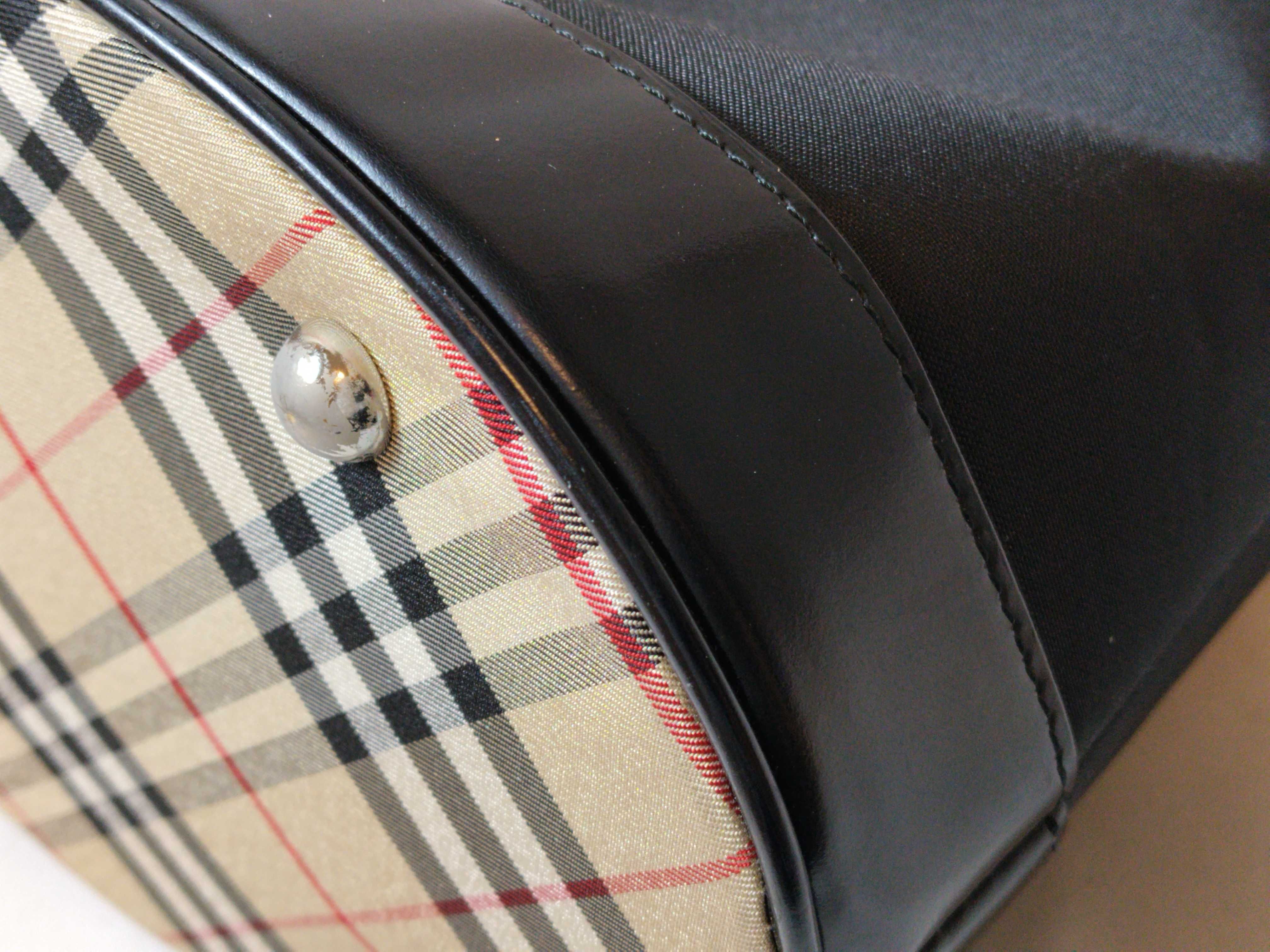 Black Label Nova Check Tote Handbag — view 6