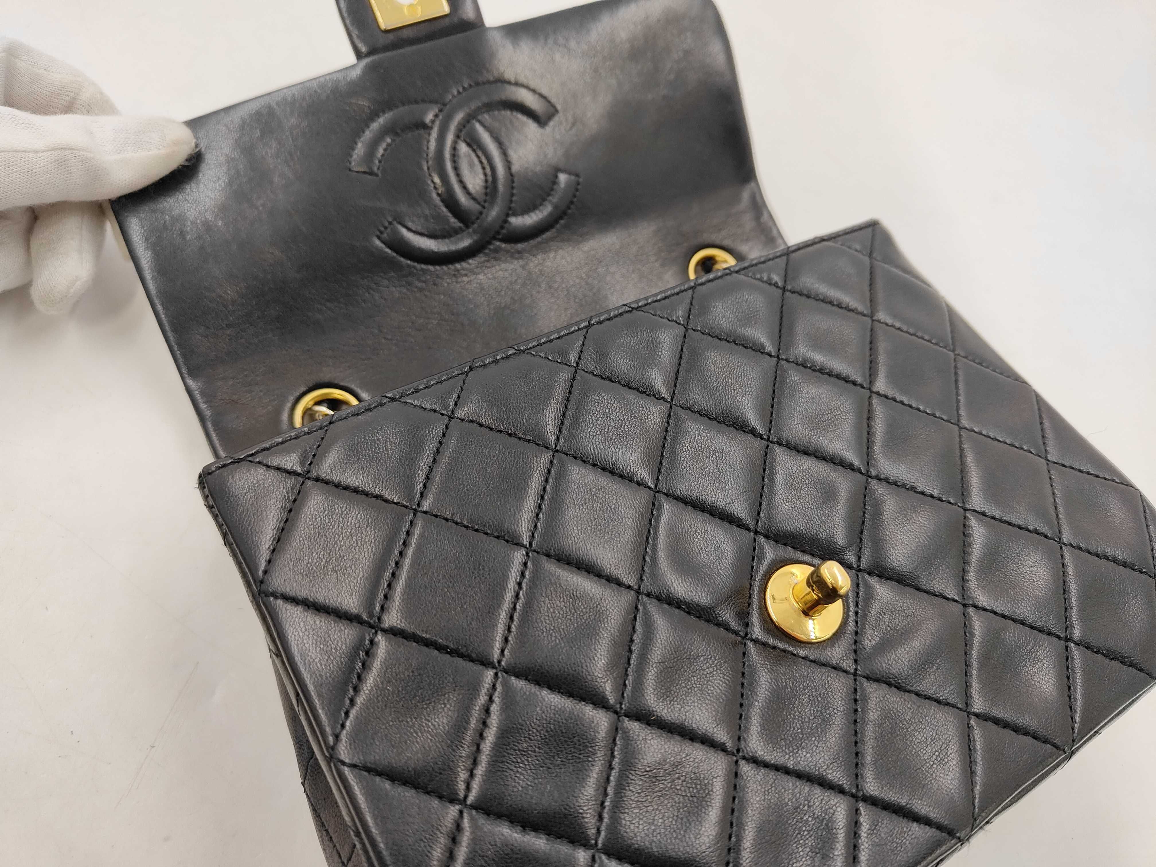 Mini Matelassé Chain Shoulder Bag — view 7