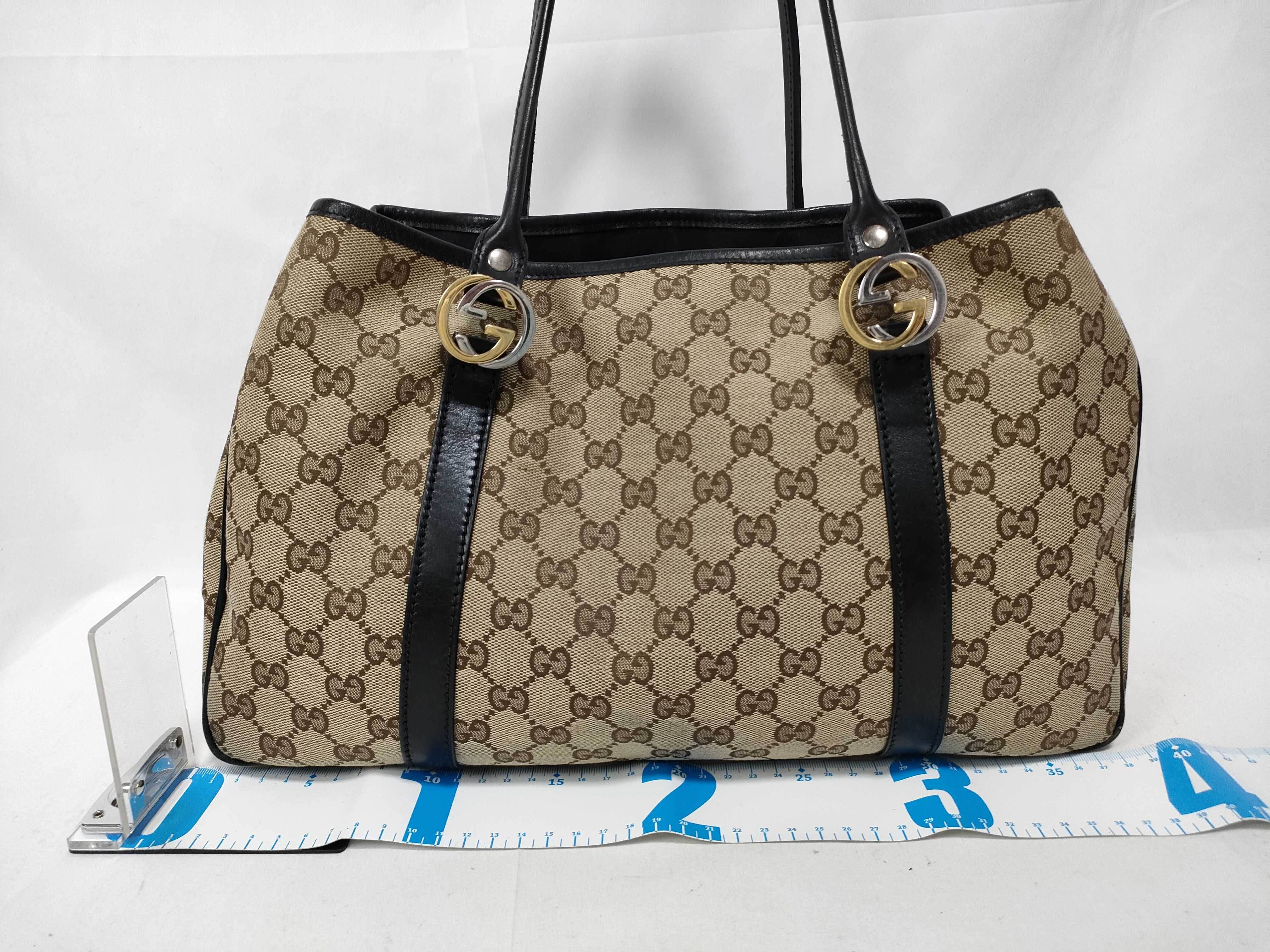 GG Canvas GG Twins Tote Bag — view 2