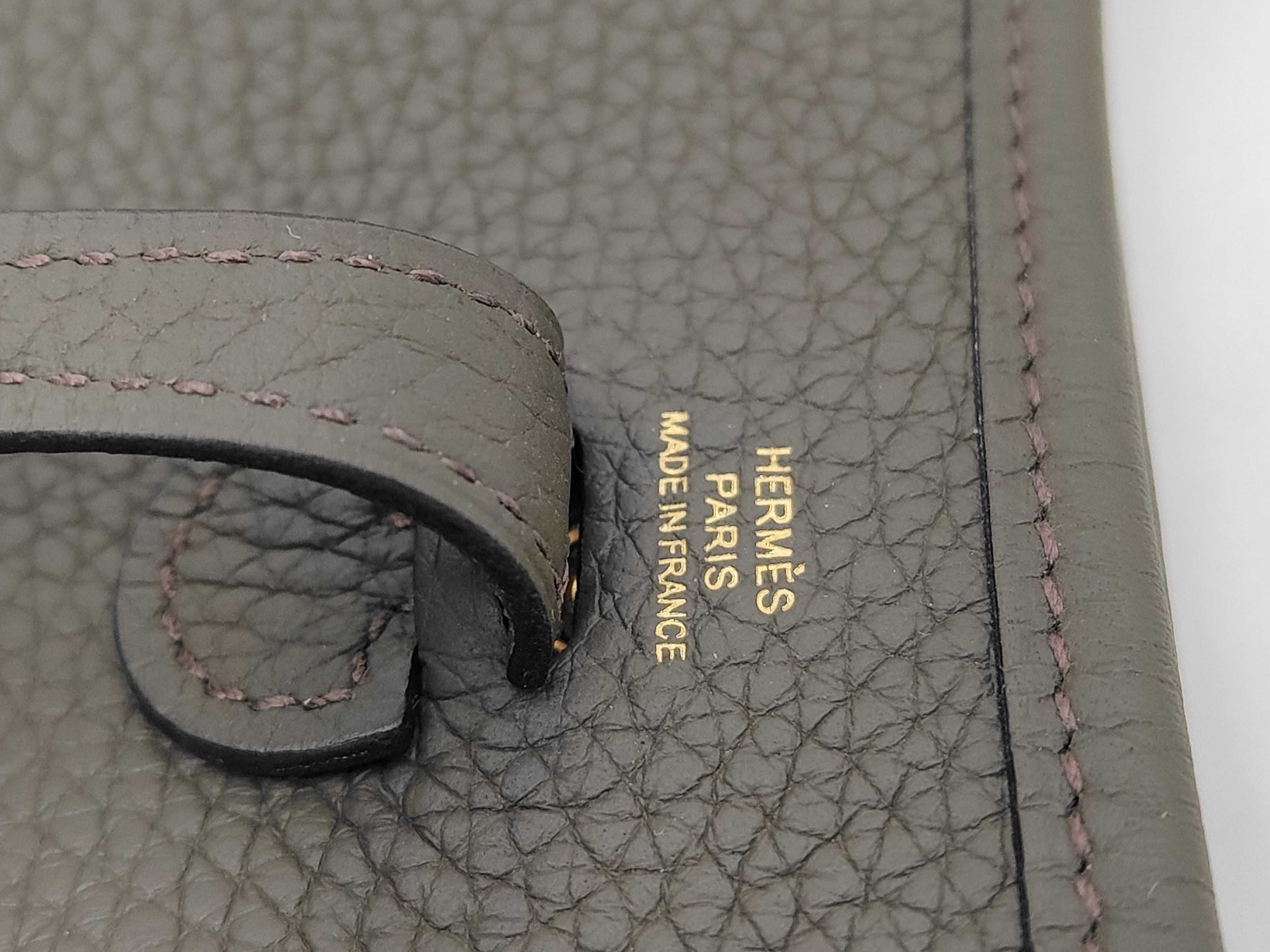 Evelyne TPM Taurillon Clemence Amazon Vert de Gris Y stamp with dust bag BZ YBS 011 Shoulder Bag — view 7