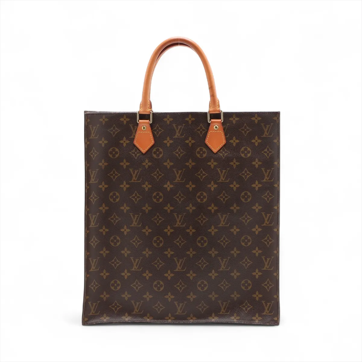 Monogram Sac Plat M51140, serial number unclear, brown. — view 2
