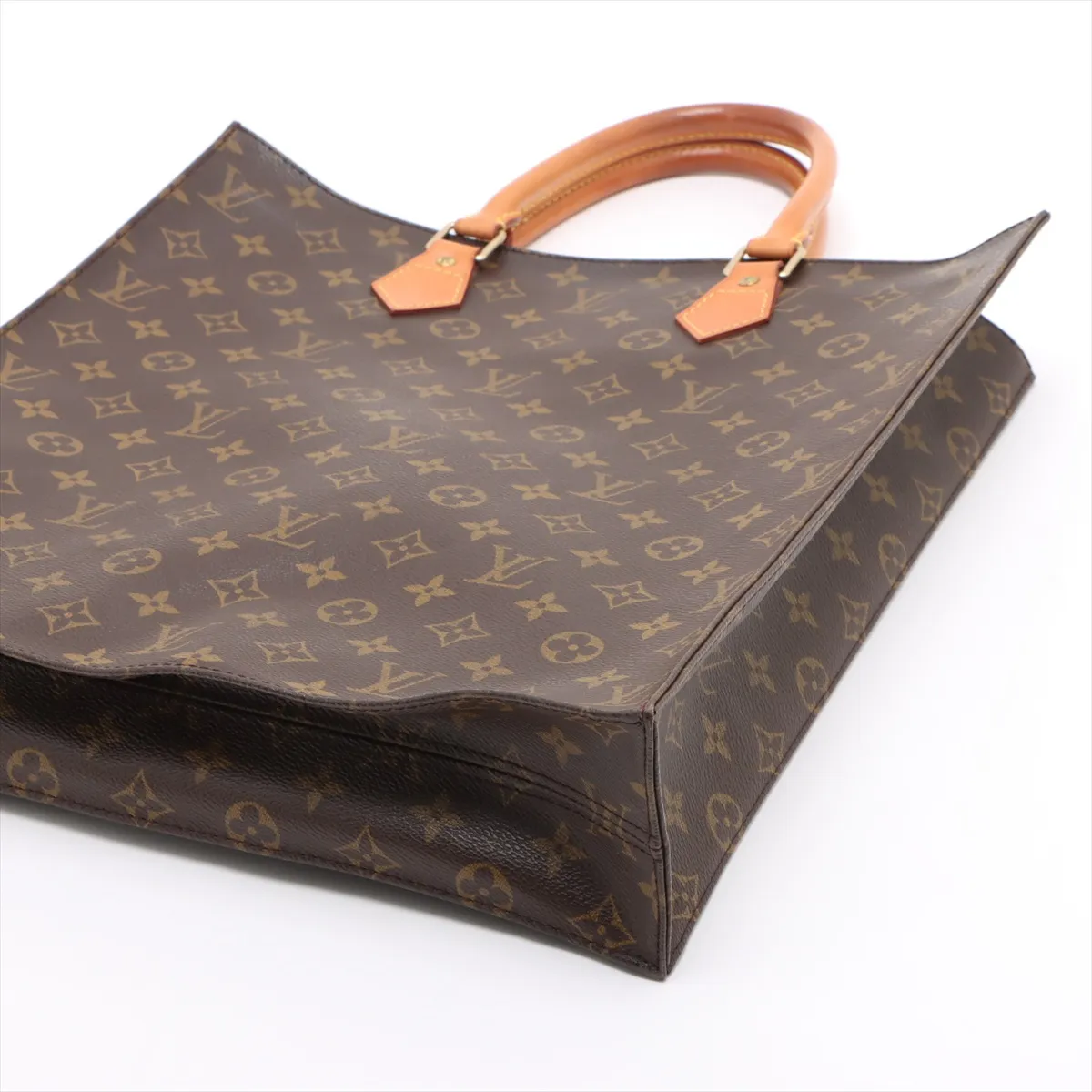 Monogram Sac Plat M51140, serial number unclear, brown. — view 3