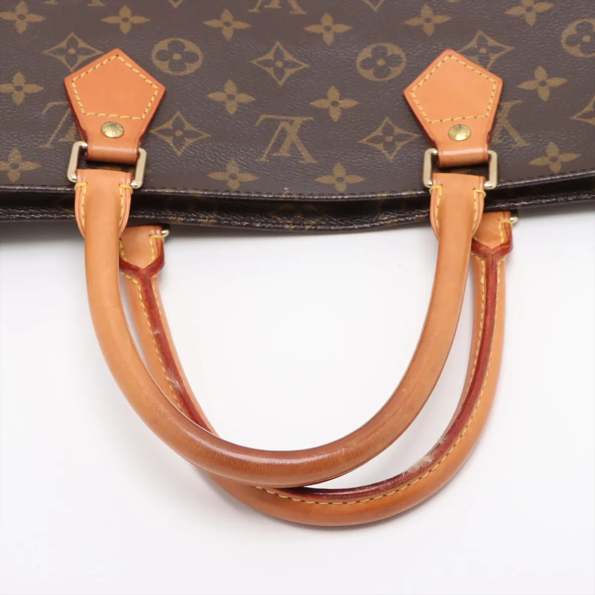 Monogram Sac Plat M51140, serial number unclear, brown. — view 5