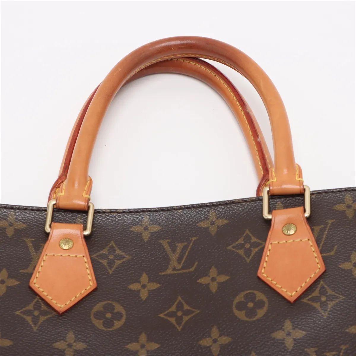 Monogram Sac Plat M51140, serial number unclear, brown. — view 6