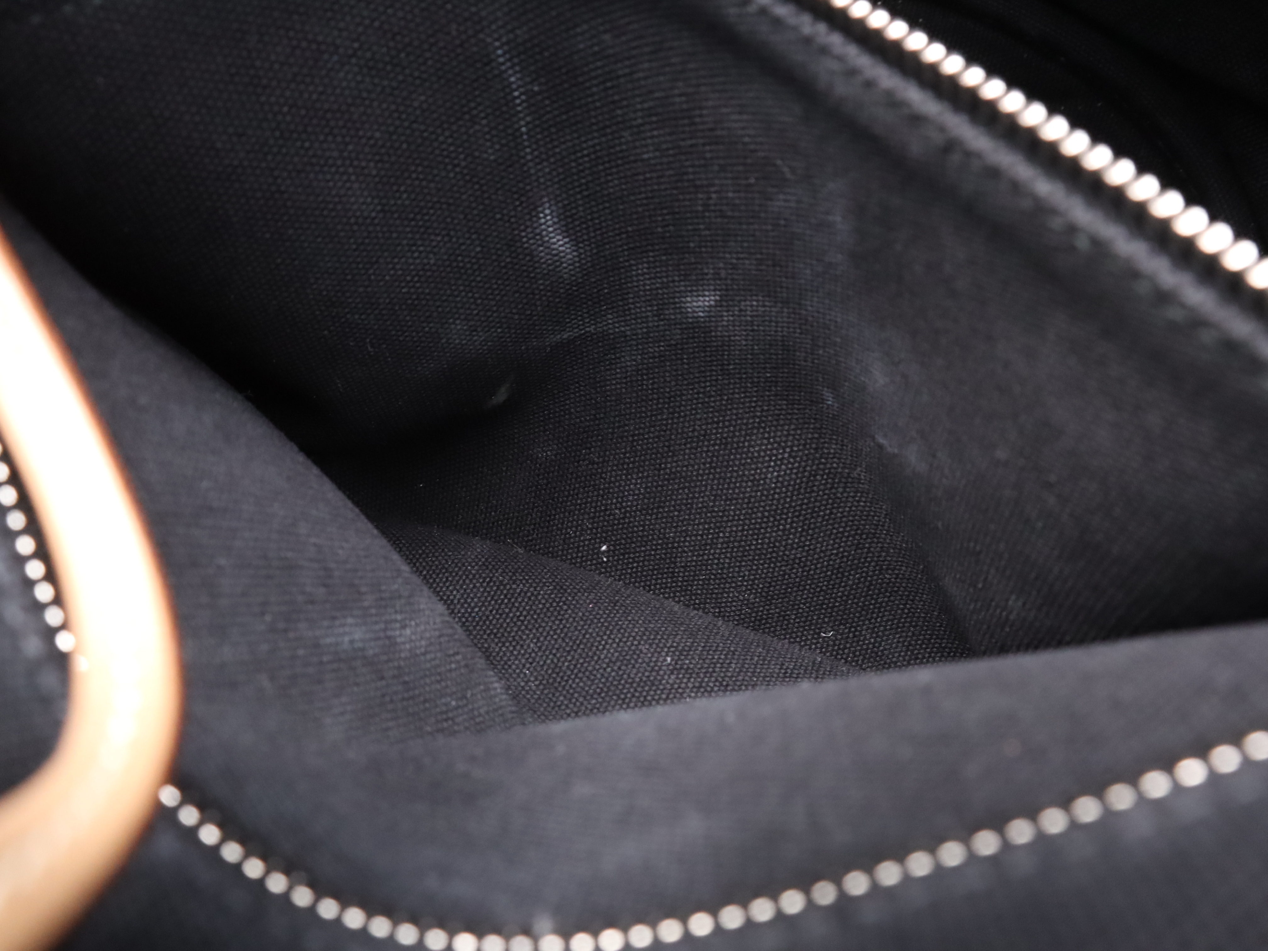 Canvas Canapa Tote Bag, Black, Silver Hardware — view 13