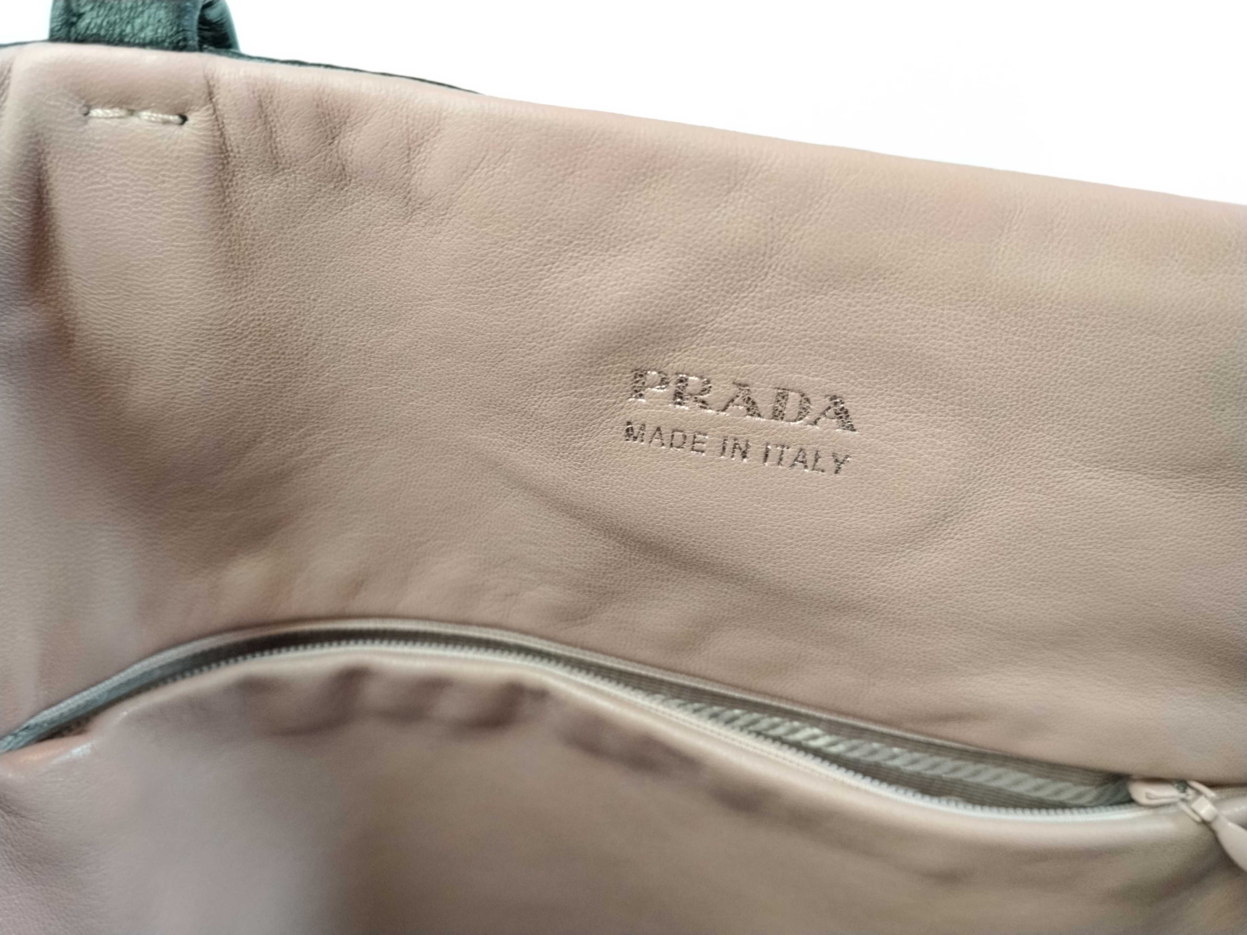 Reversible Antique Nappa Leather Tote Bag — view 10