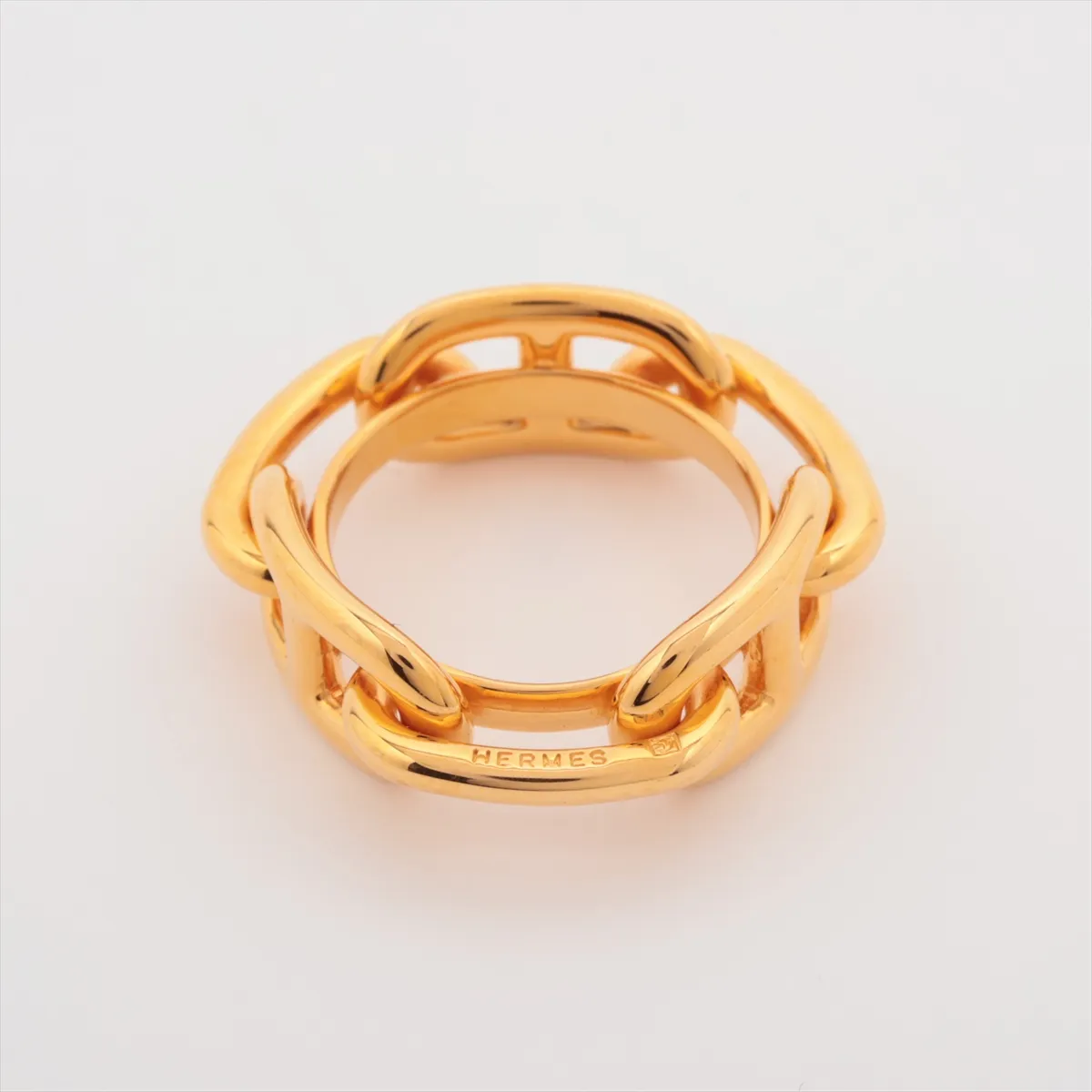 Lucade Chaine d'Ancre Scarf Ring GP Gold — view 2
