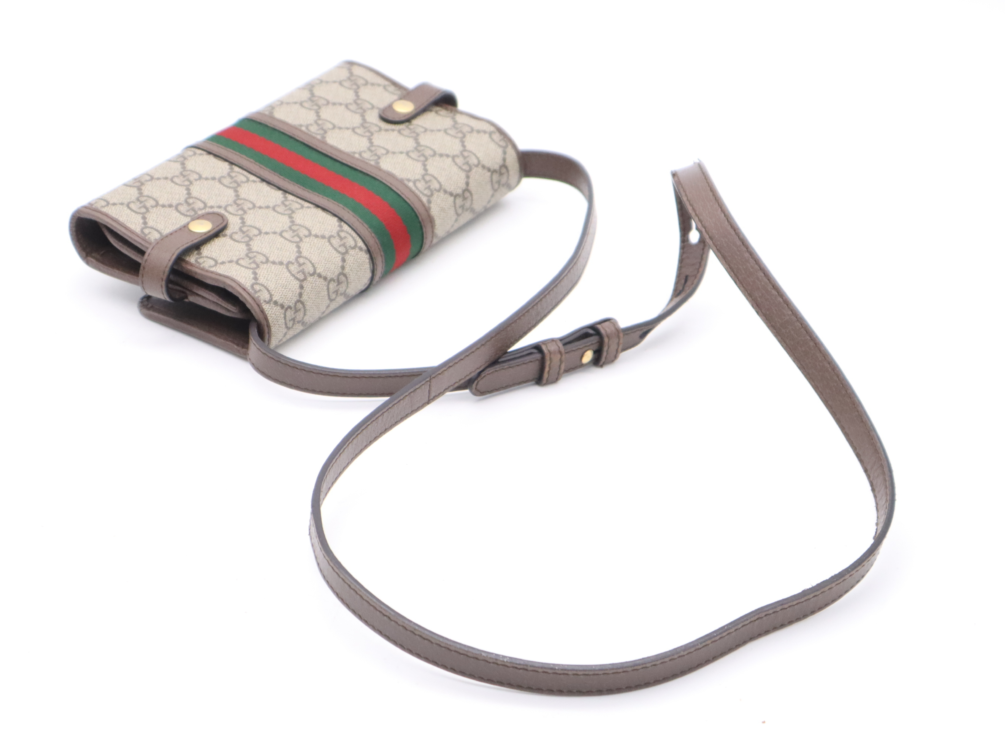 645082 PVC Ophidia Continental Shoulder Wallet Shoulder Bag — view 6
