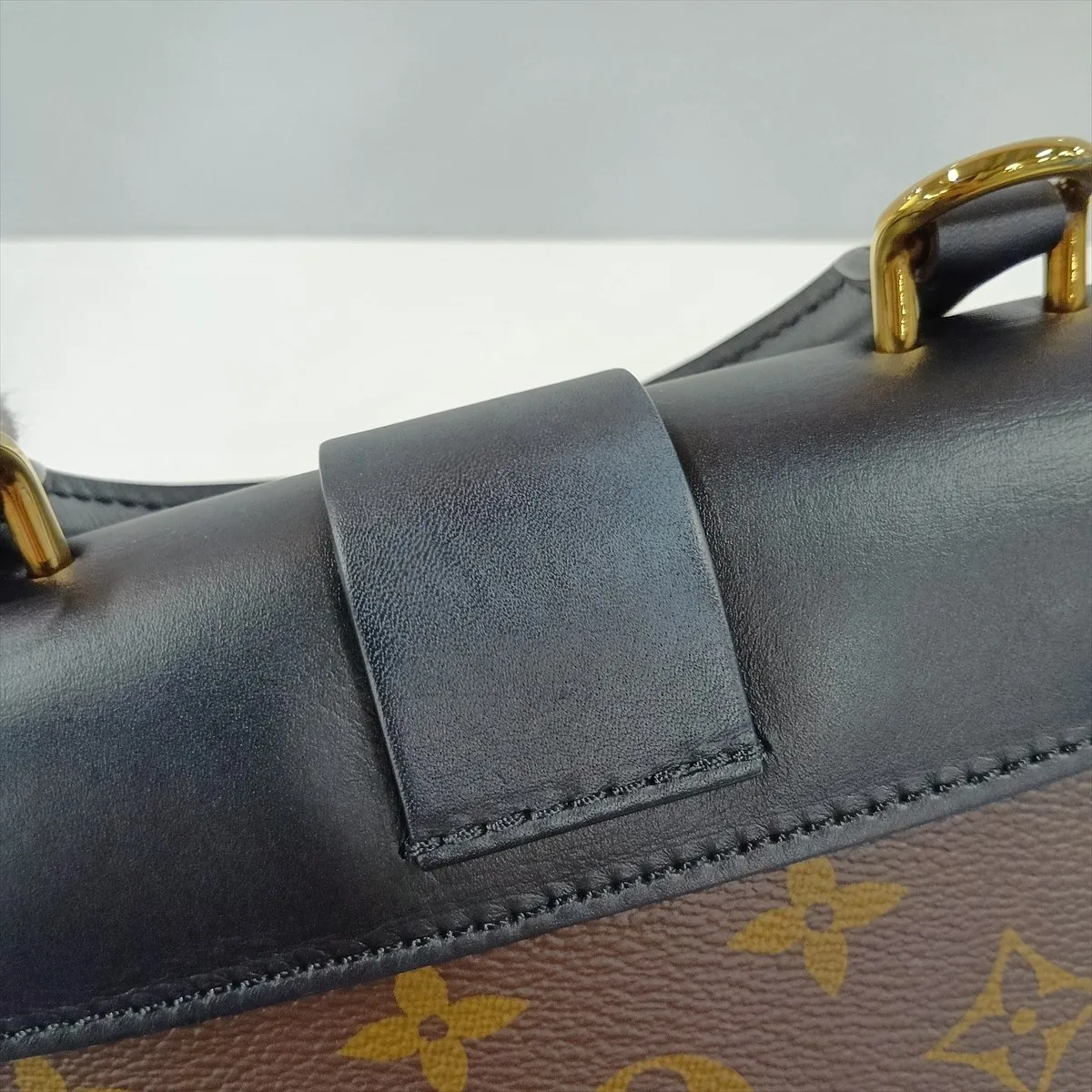 Monogram x Leather Rocky BB M44141 Brown x Black (RFID detected) — view 13