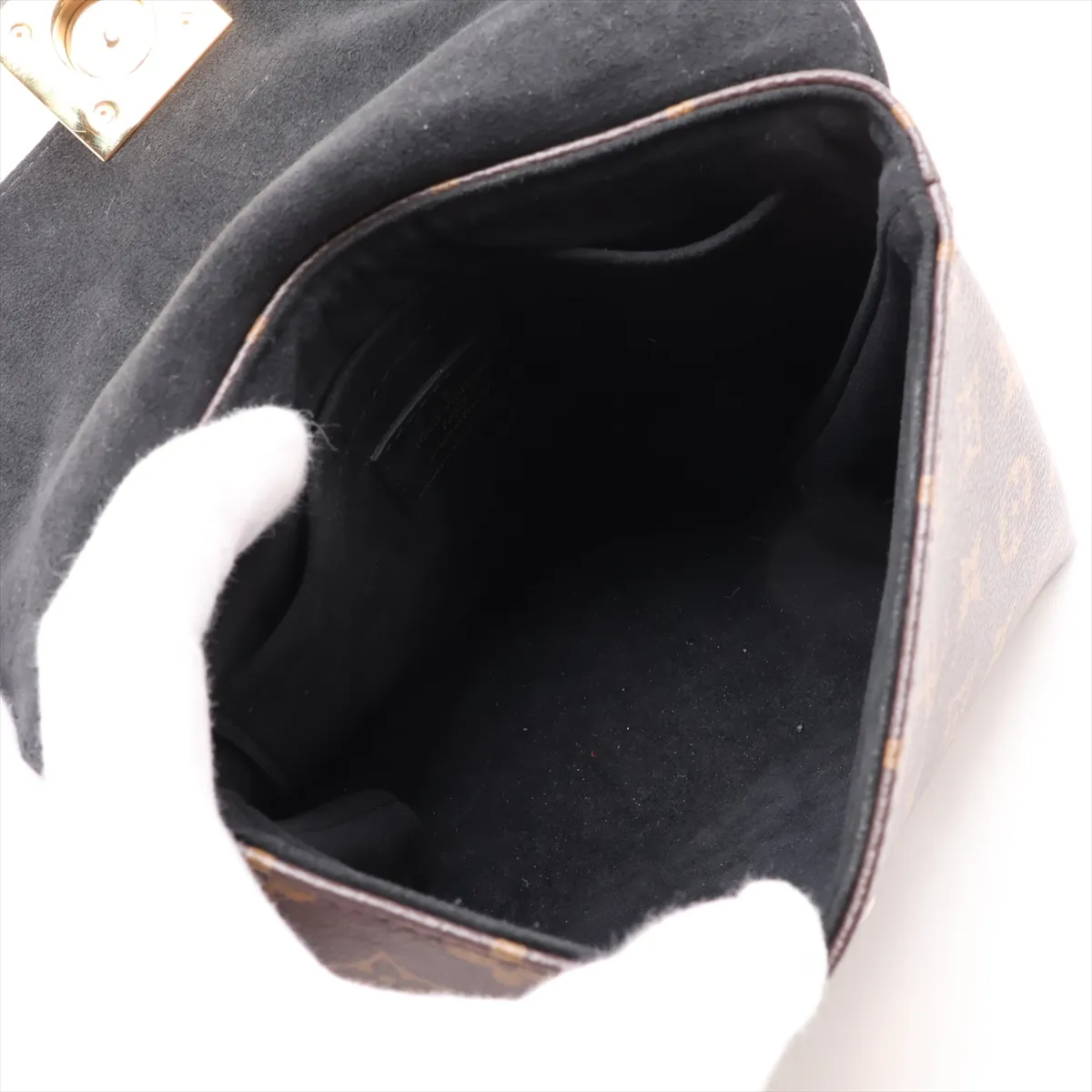 Monogram x Leather Rocky BB M44141 Brown x Black (RFID detected) — view 8