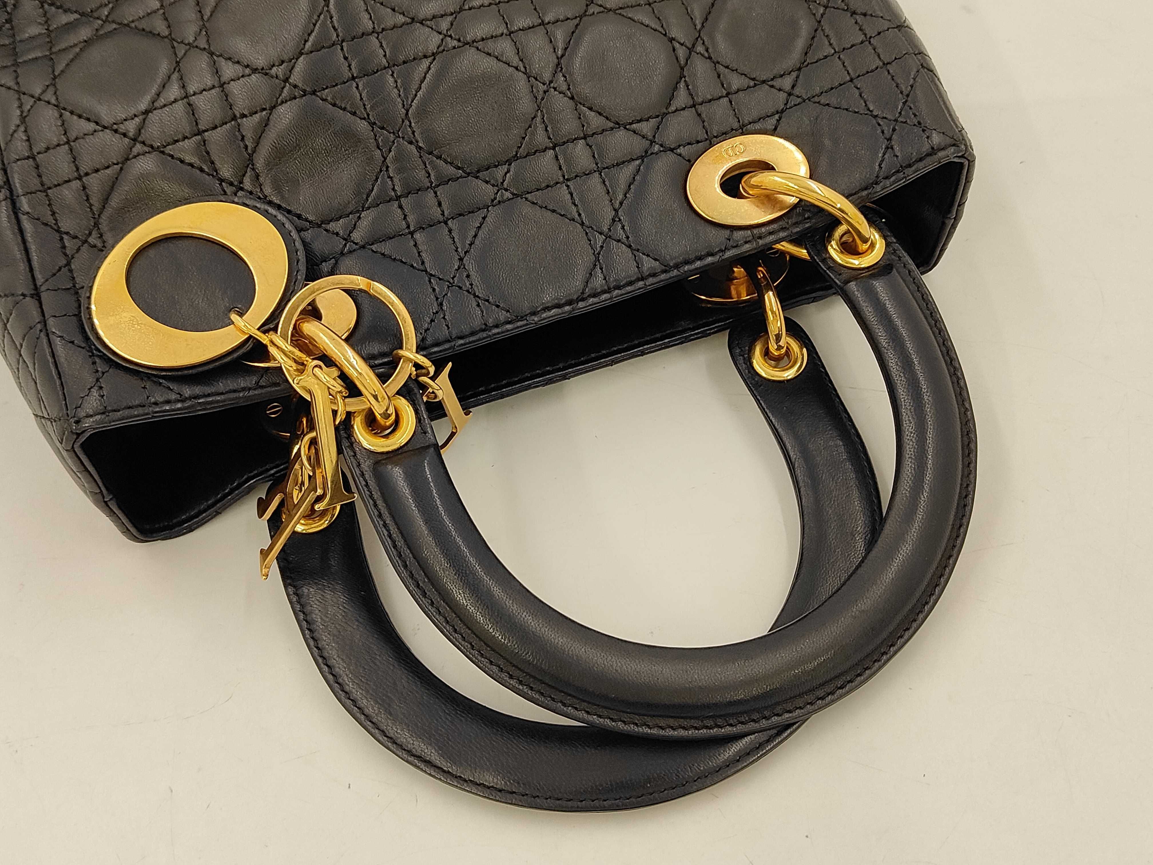 Cannage Lambskin Bag Handbag — view 3