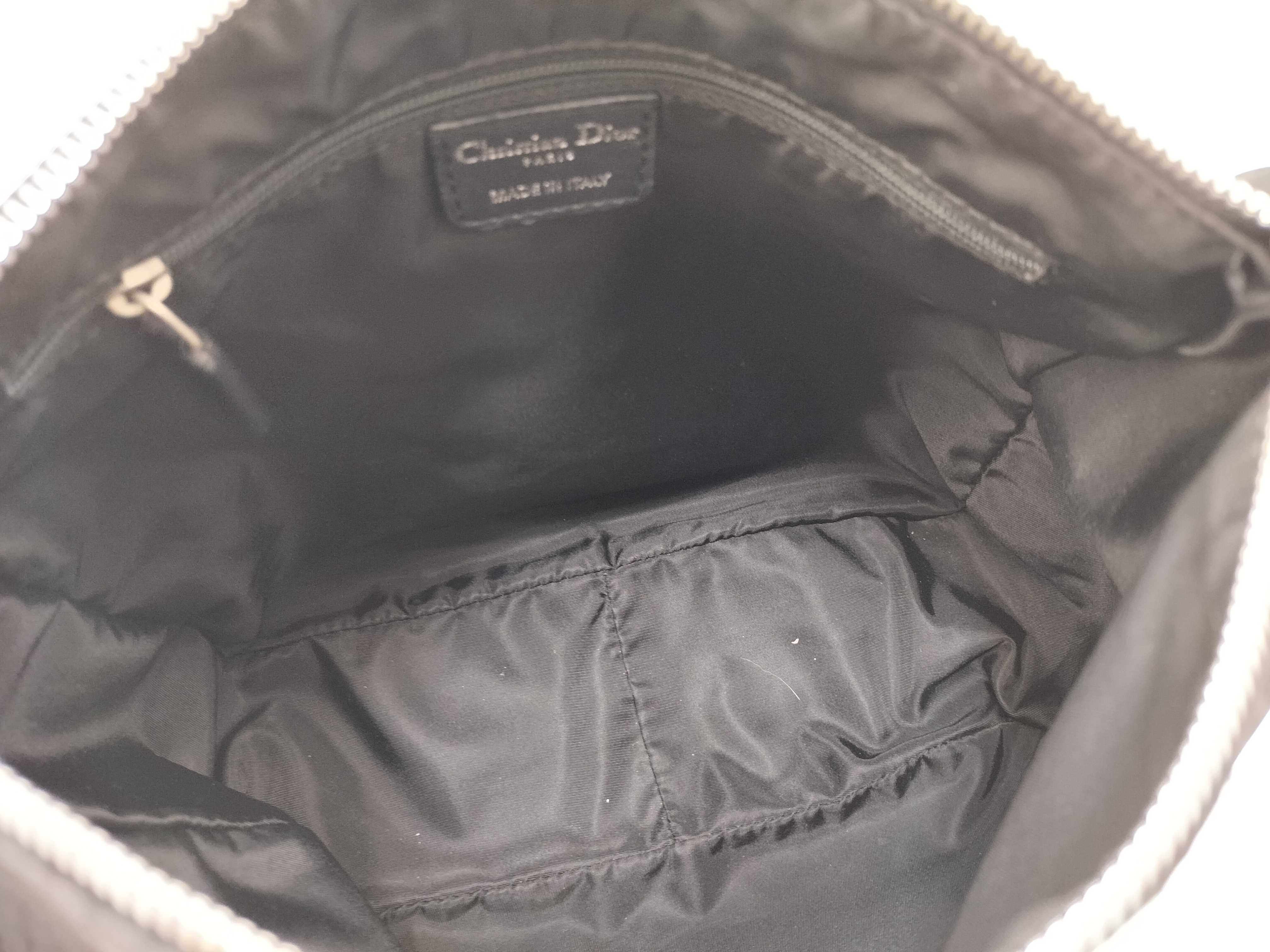 Trotter Shoulder Bag, Canvas, Black — view 11
