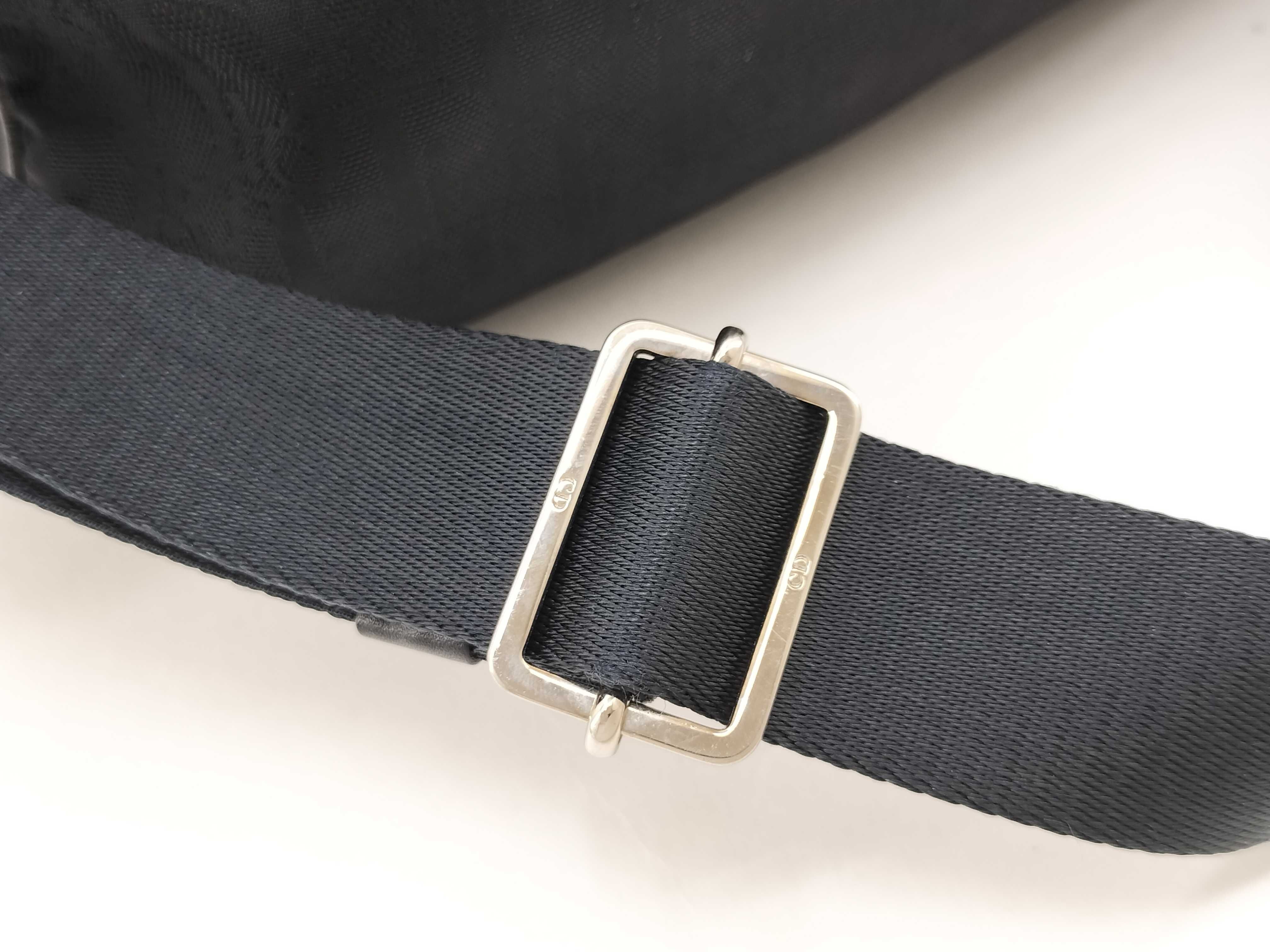 Trotter Shoulder Bag, Canvas, Black — view 5
