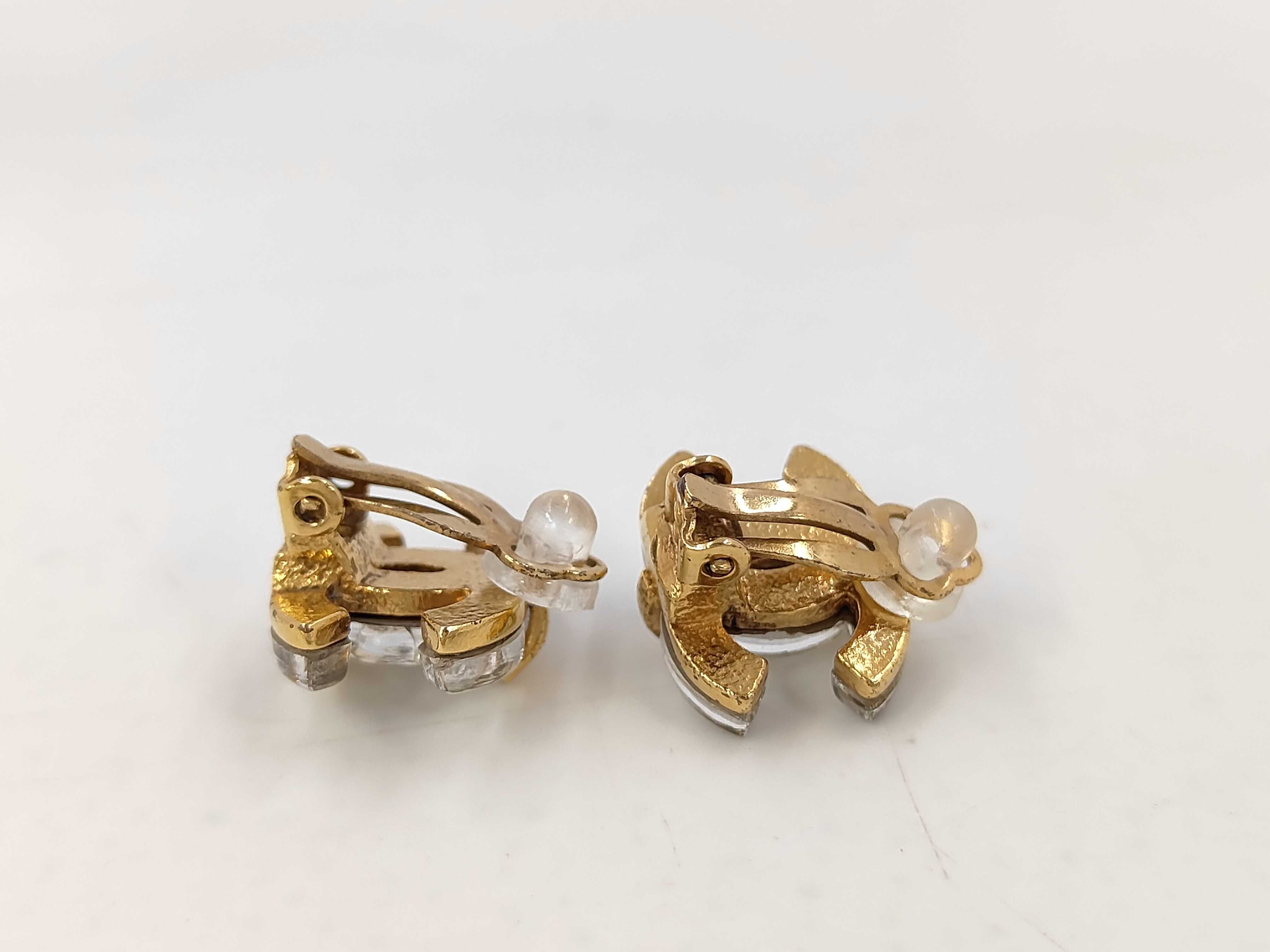 Coco Mark Earrings 02A Clear Earrings — view 2