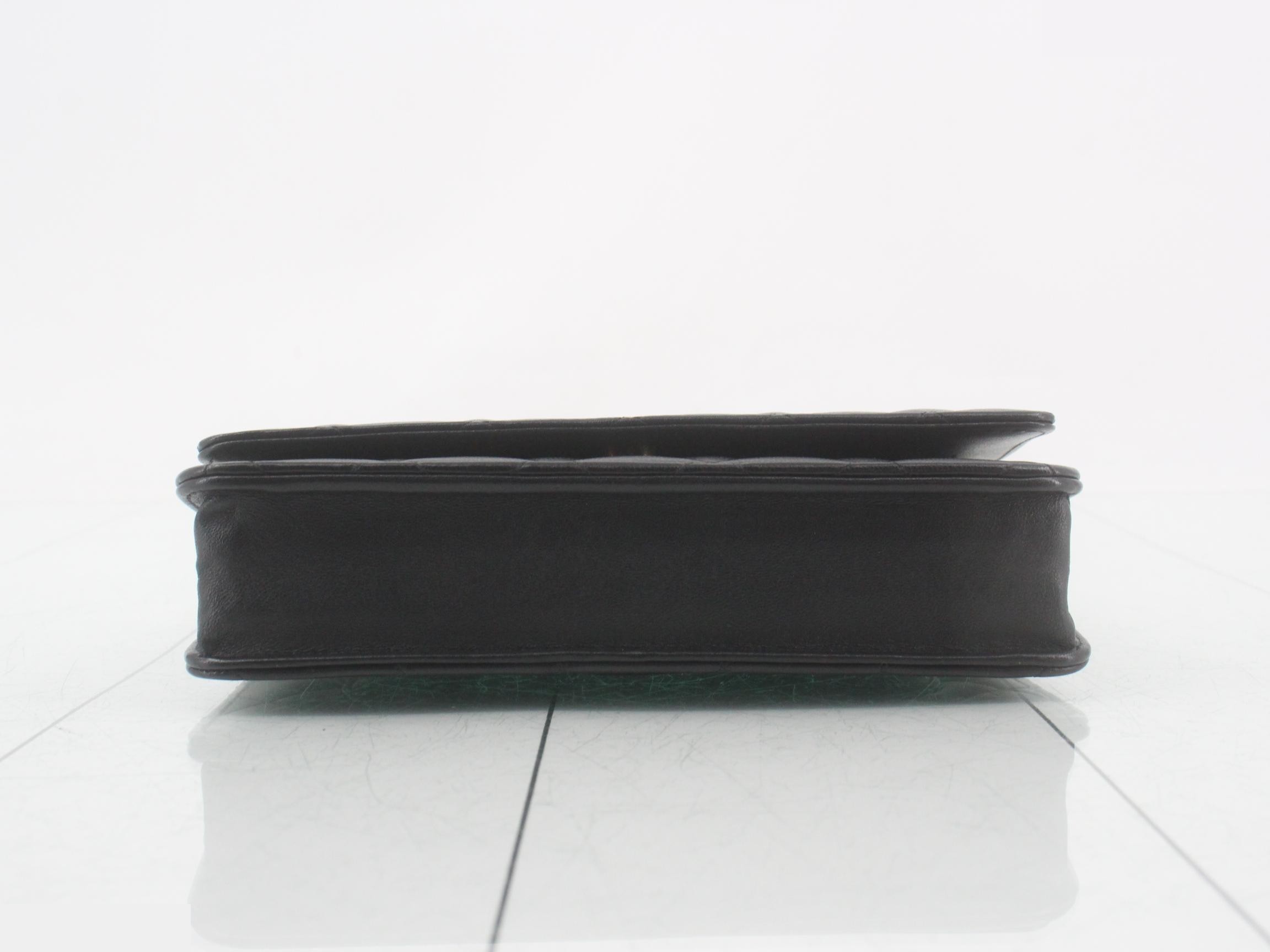 Matelassé Lambskin Chain Wallet — view 3